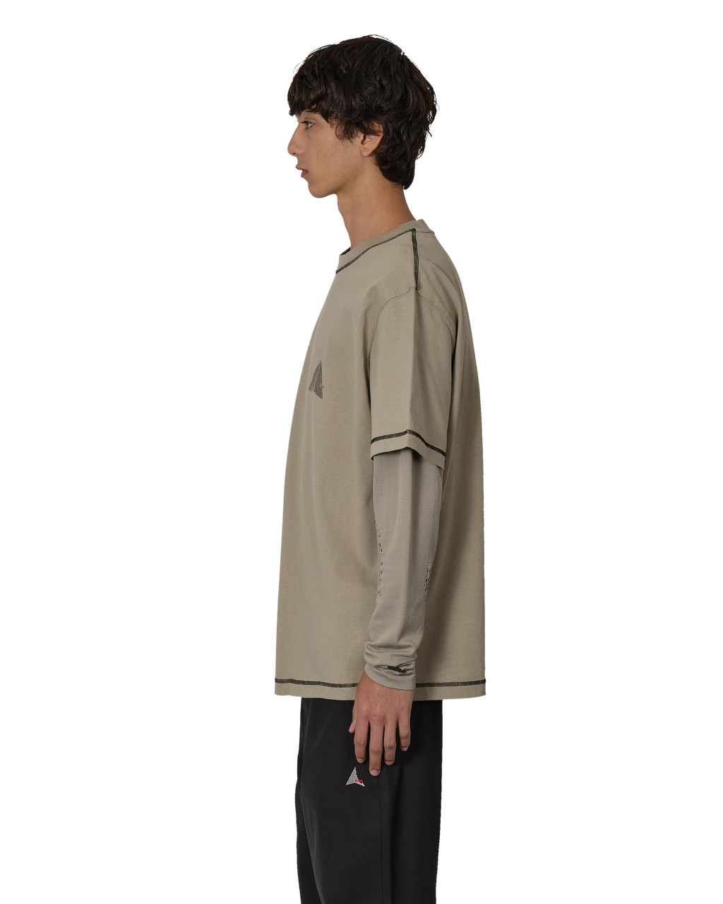 ROA Neolith Stitch Organic T Shirt J316806-S-Green front