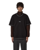 Thumbnail Info Stitch Organic T Shirt Black