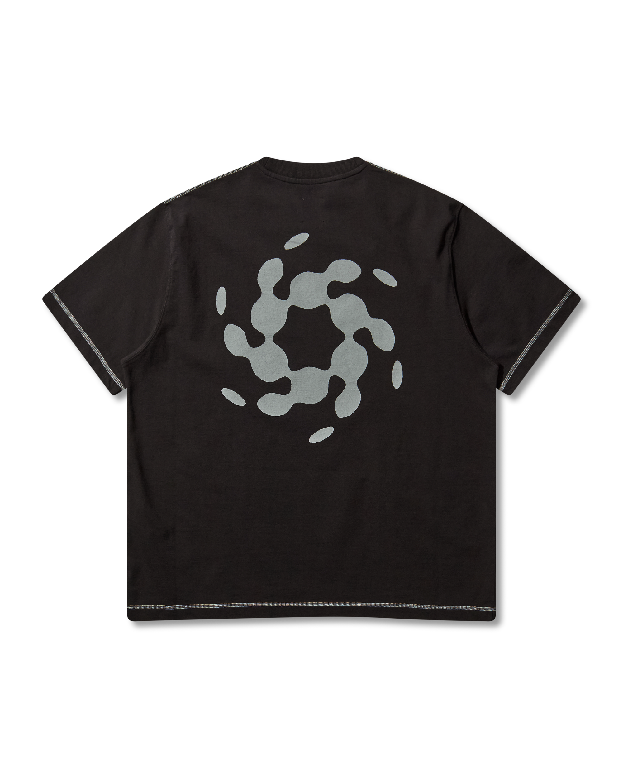 ROA Info Stitch Organic T Shirt J316808-S-Black 10