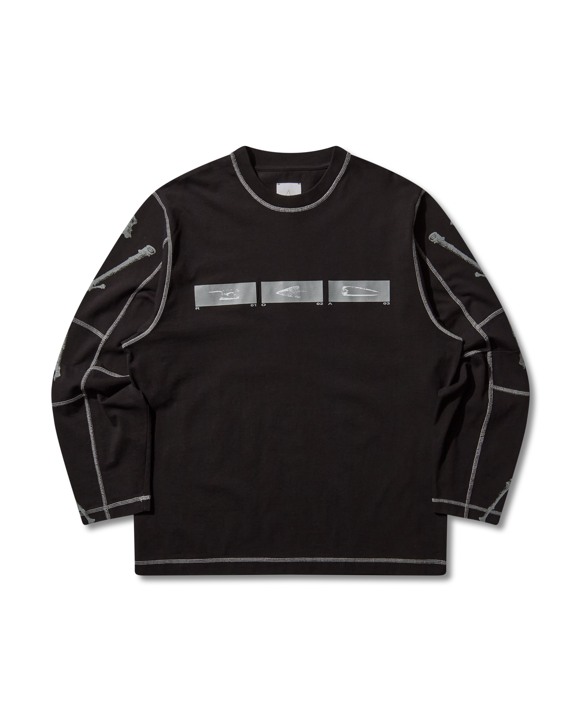 ROA Sticks Stitch Organic Long Sleeve J316811-S-Black 9