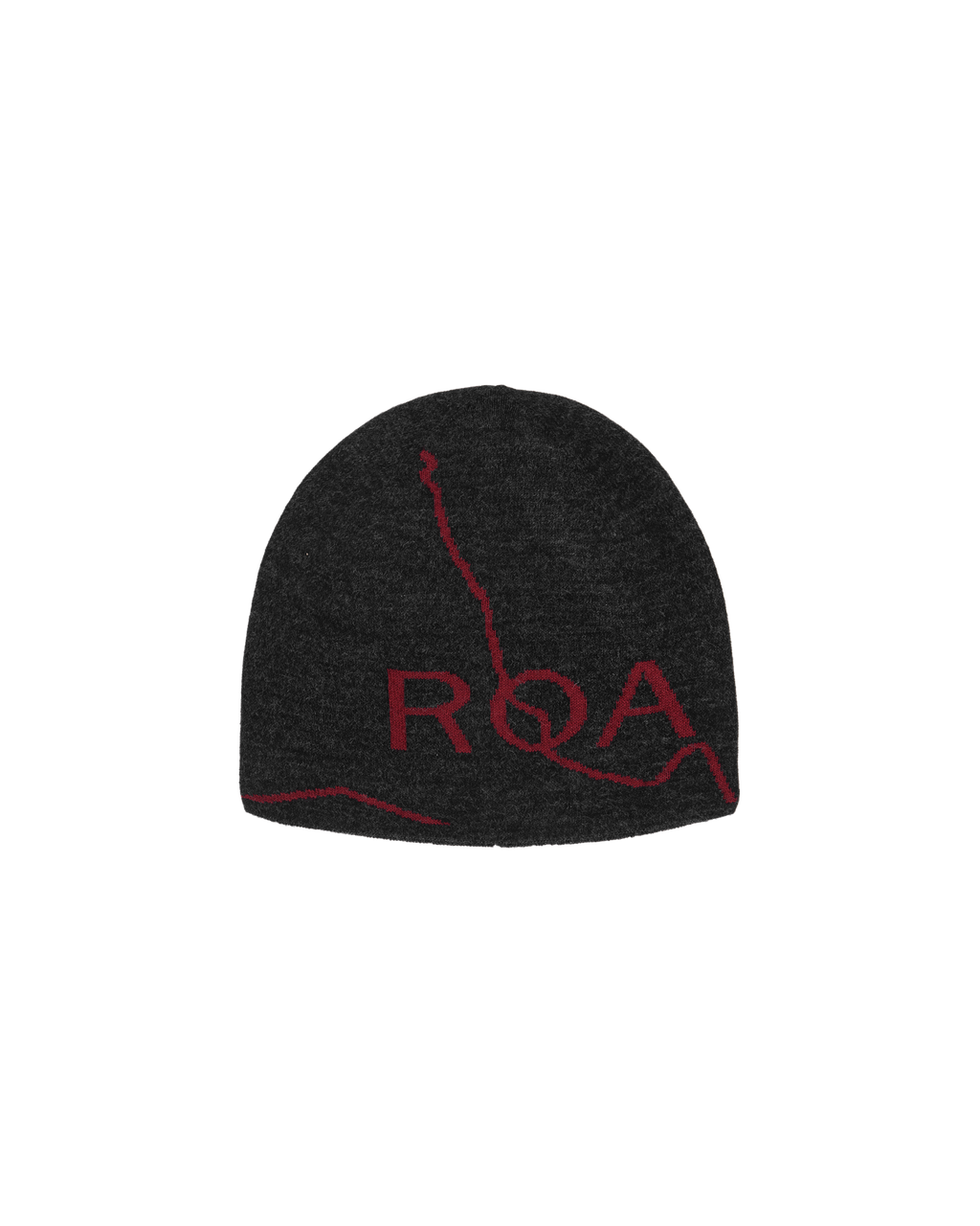 ROA Logo Wool Beanie J316855-ONE SIZE-Grey 1