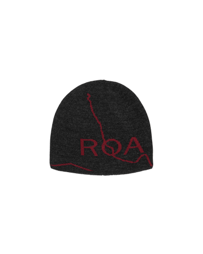 ROA Logo Wool Beanie J316855-ONE SIZE-Grey 1