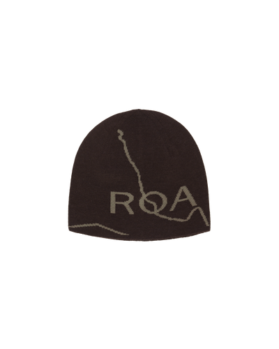 ROA Logo Wool Beanie J316857-ONE SIZE-Brown 1