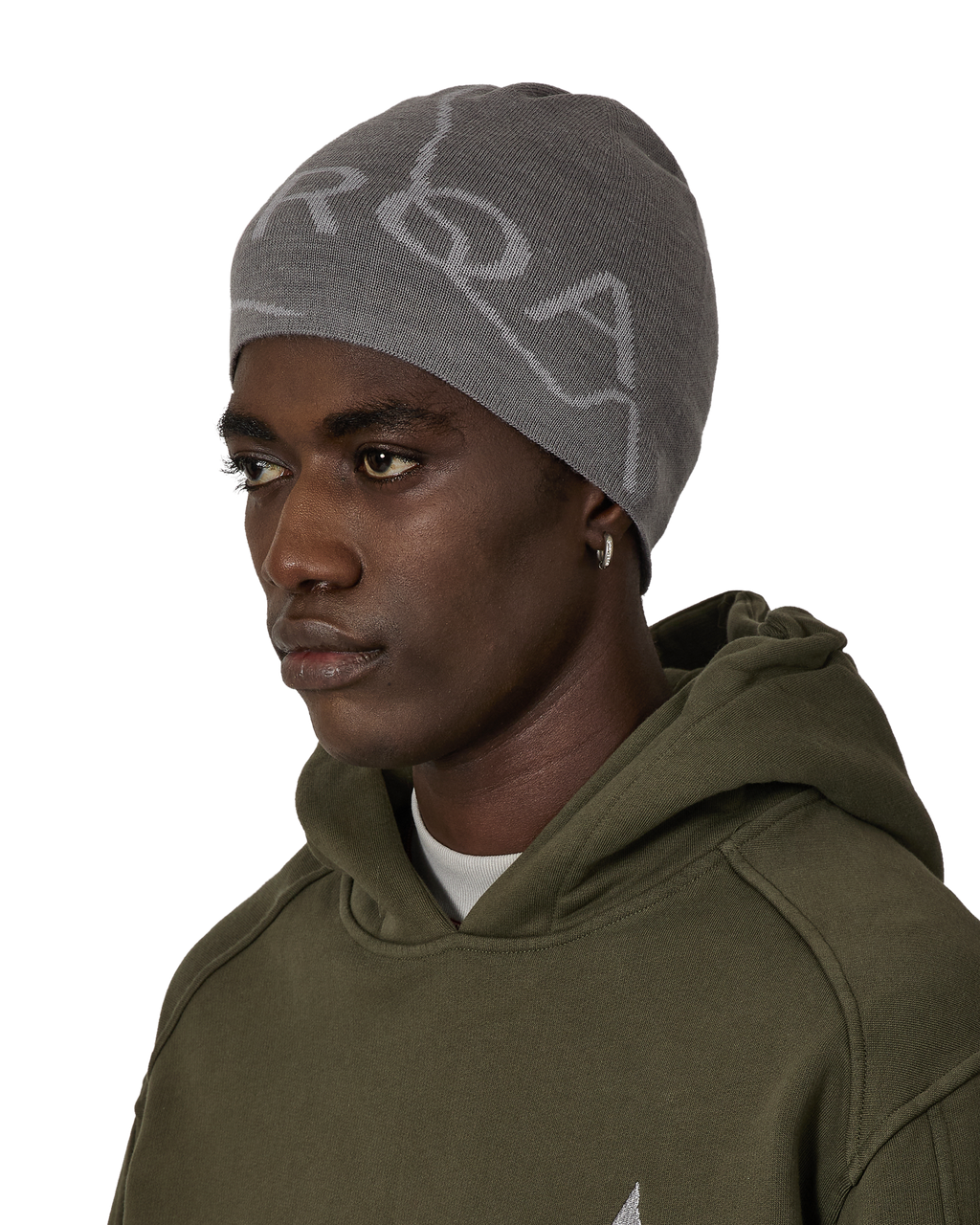 ROA Logo Wool Beanie J316858-ONE SIZE-Grey 1