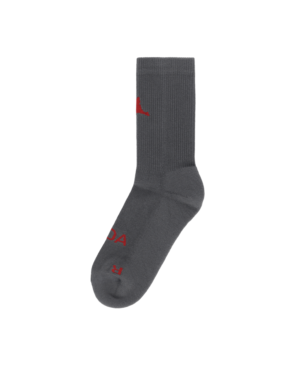 ROA Logo Biofil Socks J316861-39-42-Grey front