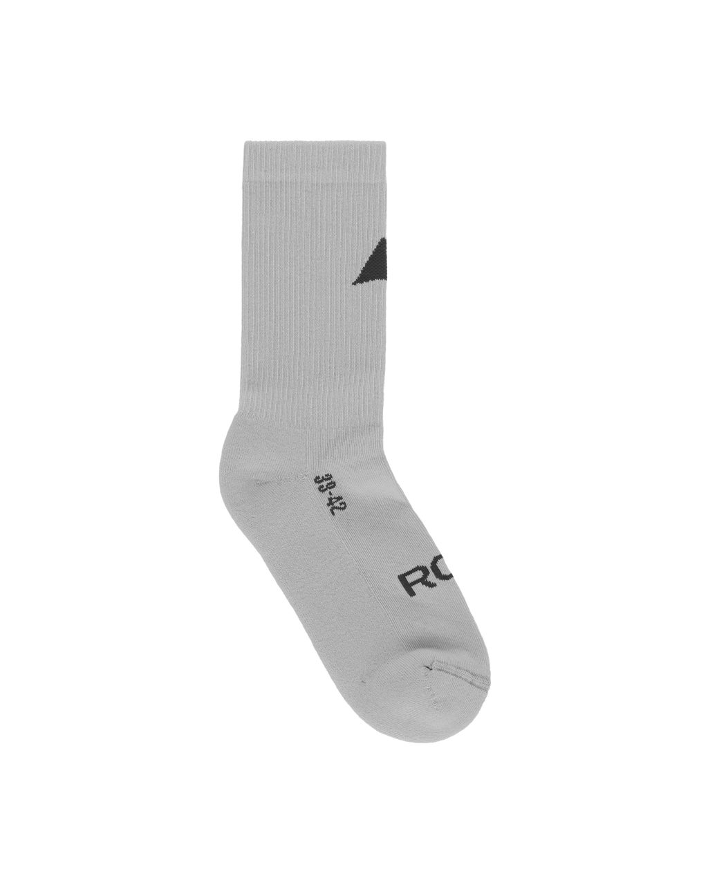 ROA Logo Biofil Socks J316862-39-42-Grey front