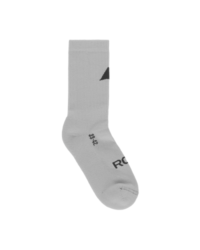 ROA Logo Biofil Socks J316862-39-42-Grey front