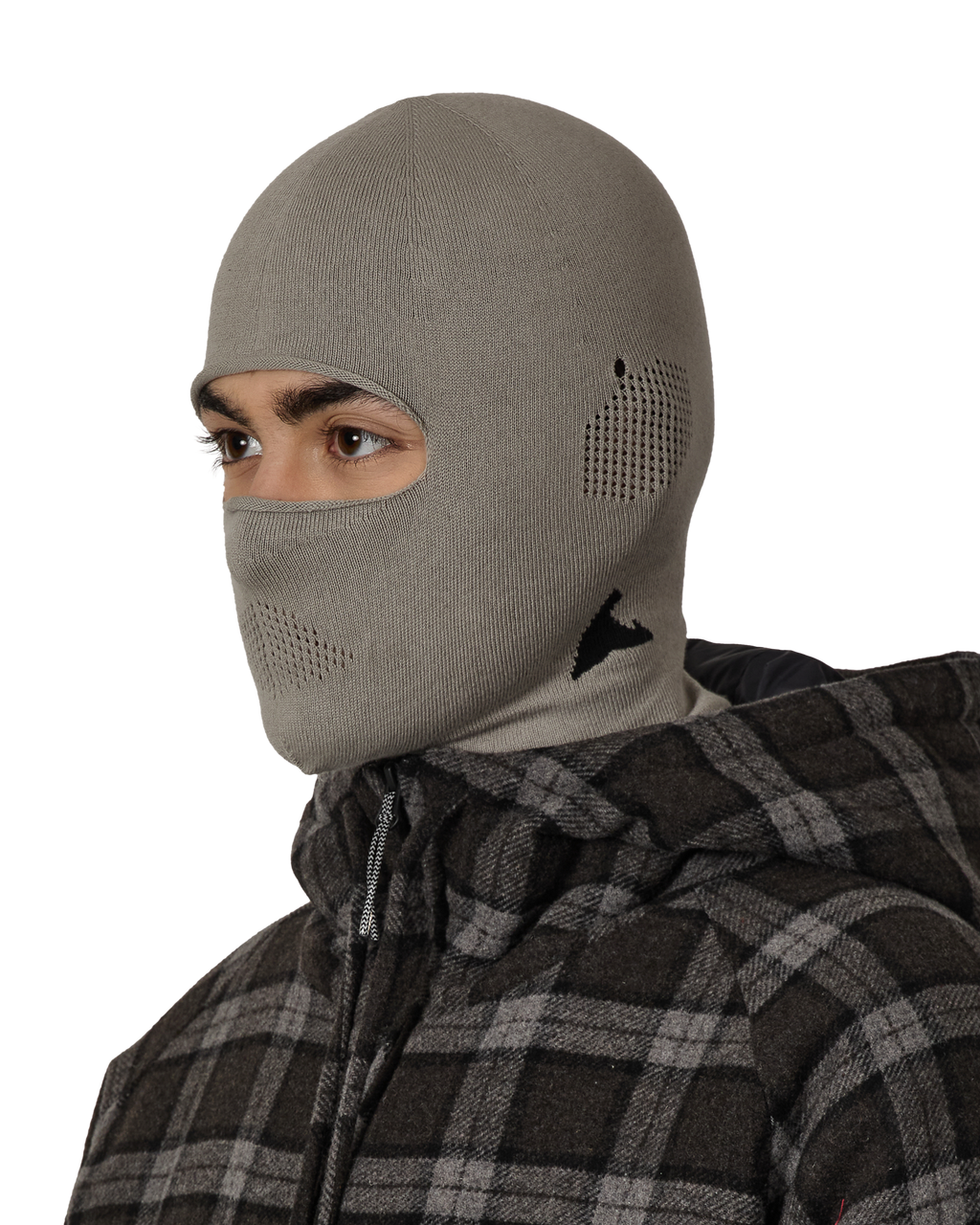 ROA Owl Seamless Biofil Breathable Balaclava J316871-ONE SIZE-Grey 1