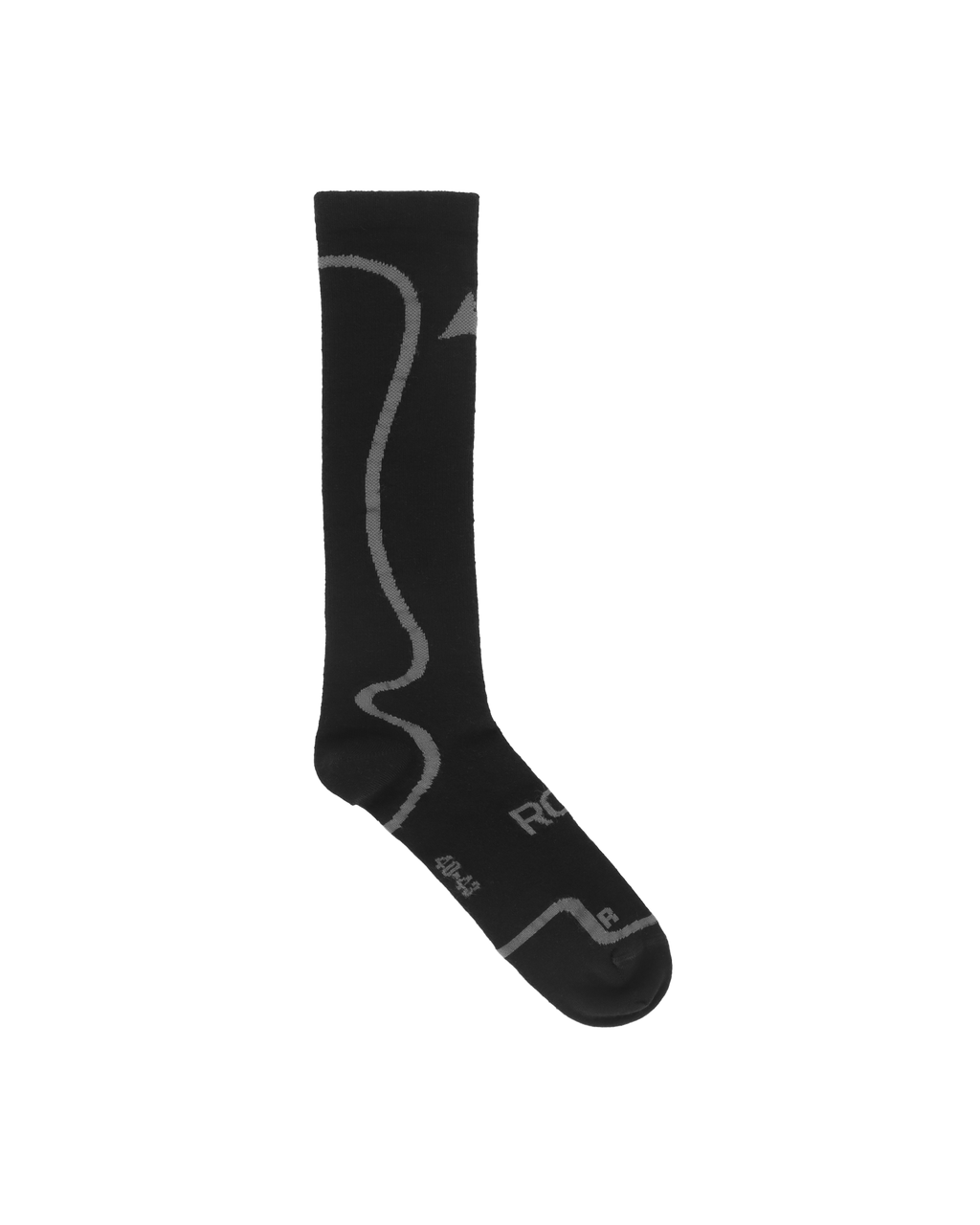 ROA Merino Knee High Socks J316880-39-42-Black front