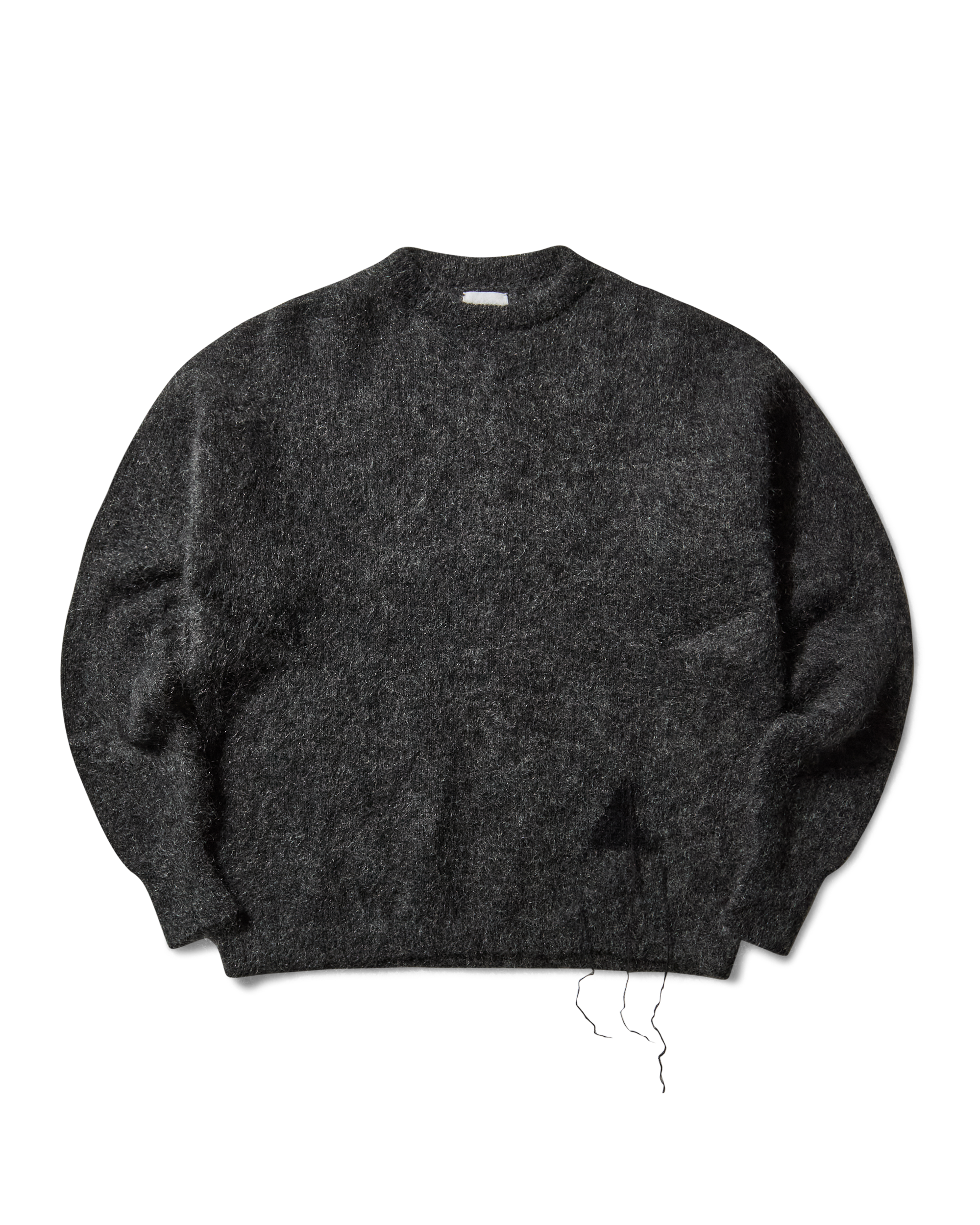 ROA Dropstitch Mohair Knit Crewneck J316885-S-Grey 9