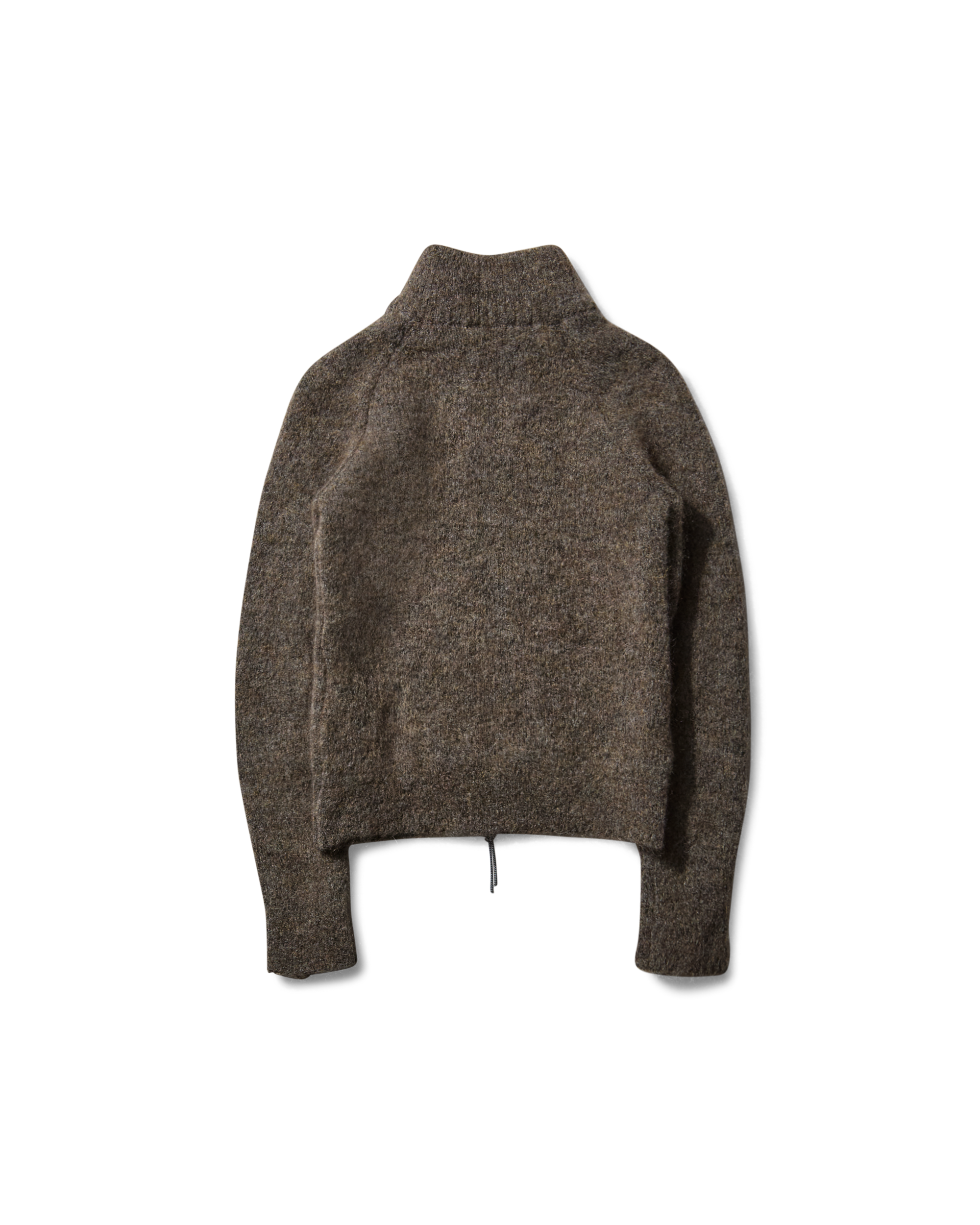 ROA Tasna Mohair Zip Up Sweater J316891-XS-Grey 10