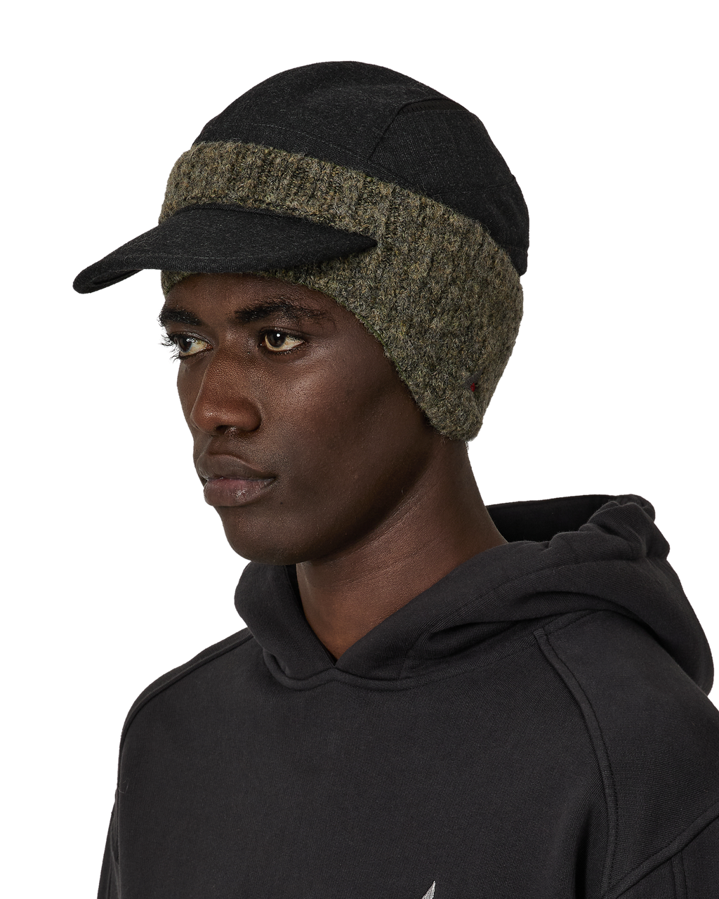 ROA Hawk Wool Knit Ear Warmer J316893-ONE SIZE-Green 1