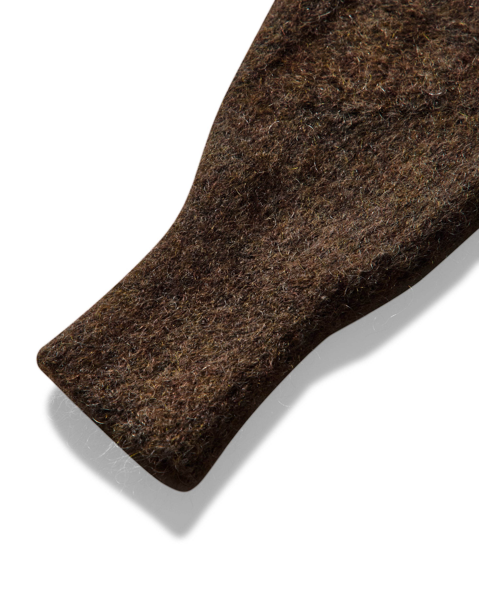 ROA Dropstitch Mohair Knit Crewneck J316886-S-Brown 12