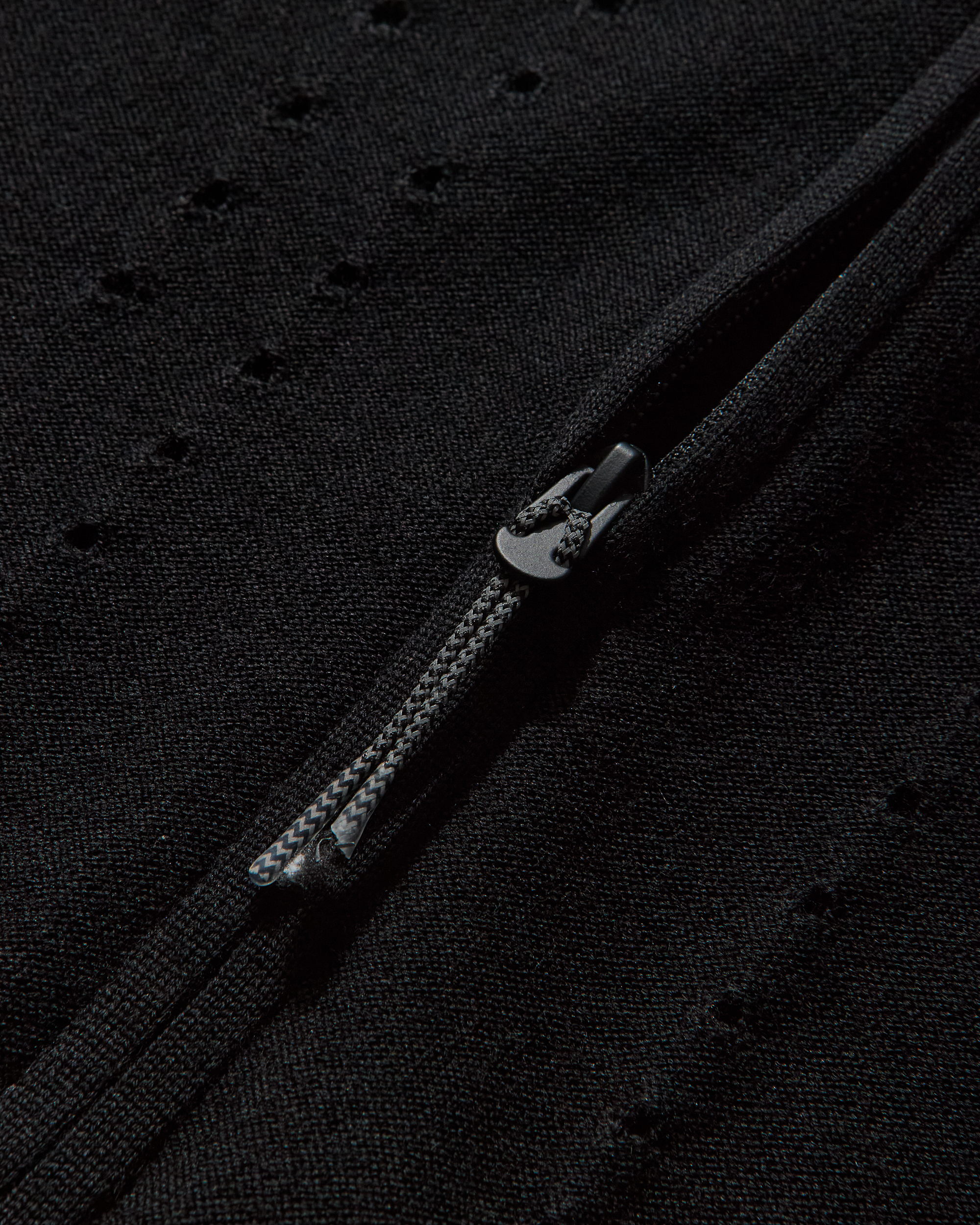 ROA Pinched Wool Knit Polo J316890-S-Black 11