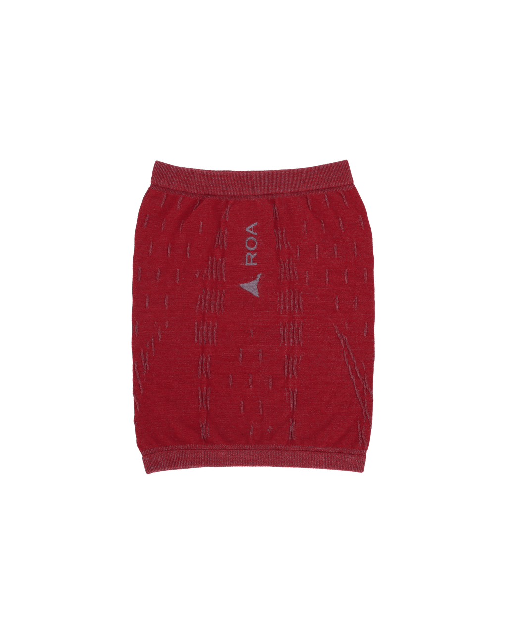ROA Golm Dryarn Seamless Neck Warmer J316915-ONE SIZE-Red 1