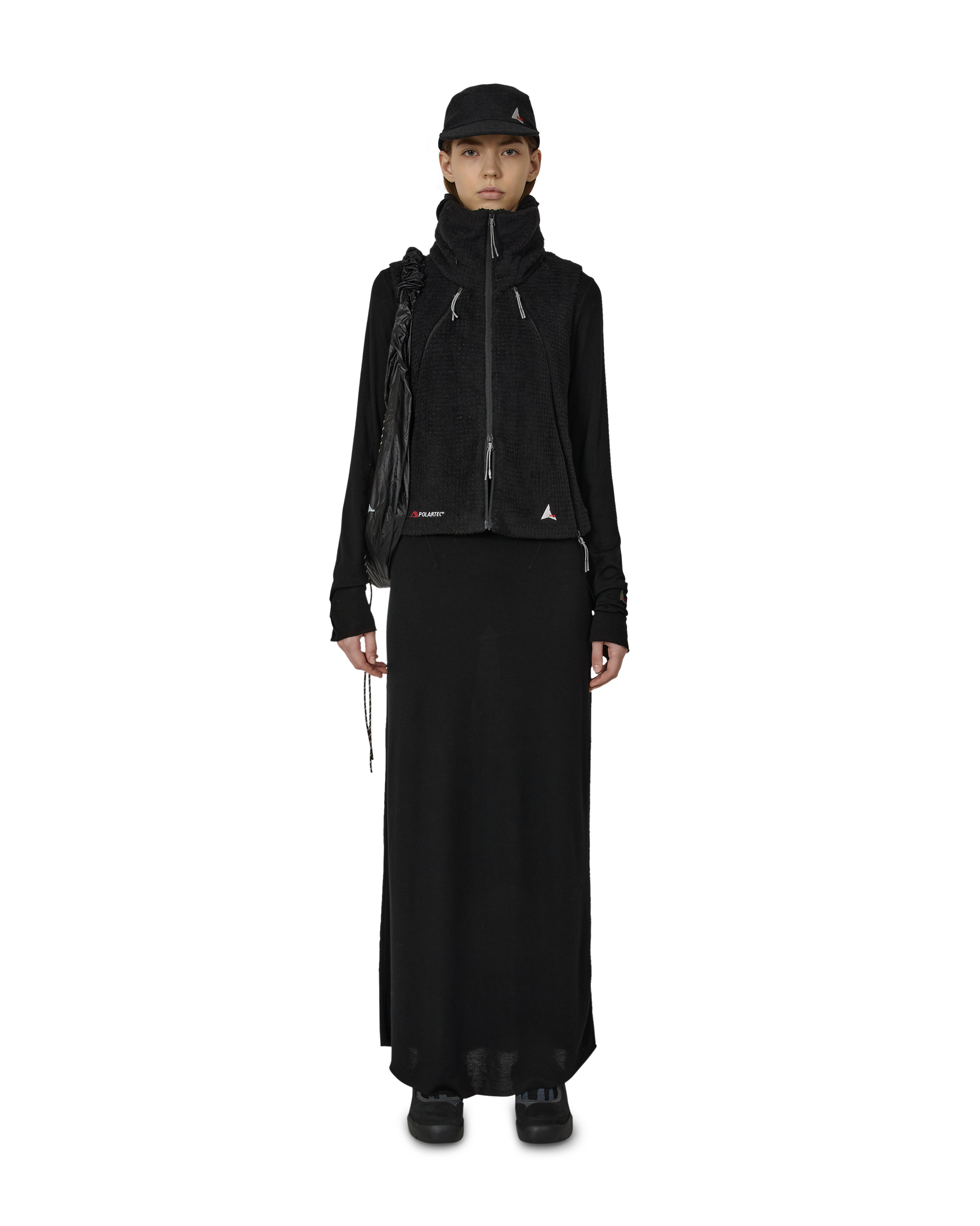 ROA Naike Hooded Polartec High Loft Vest J316926-XS-Black 4