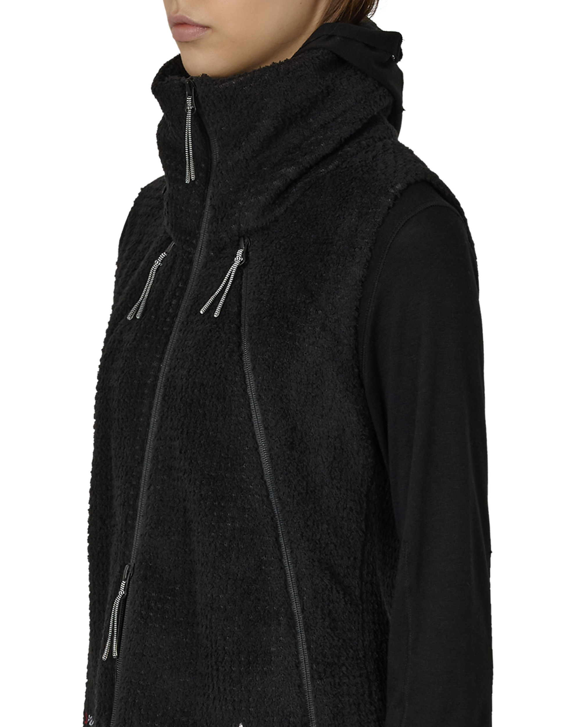 ROA Naike Hooded Polartec High Loft Vest J316926-XS-Black 5