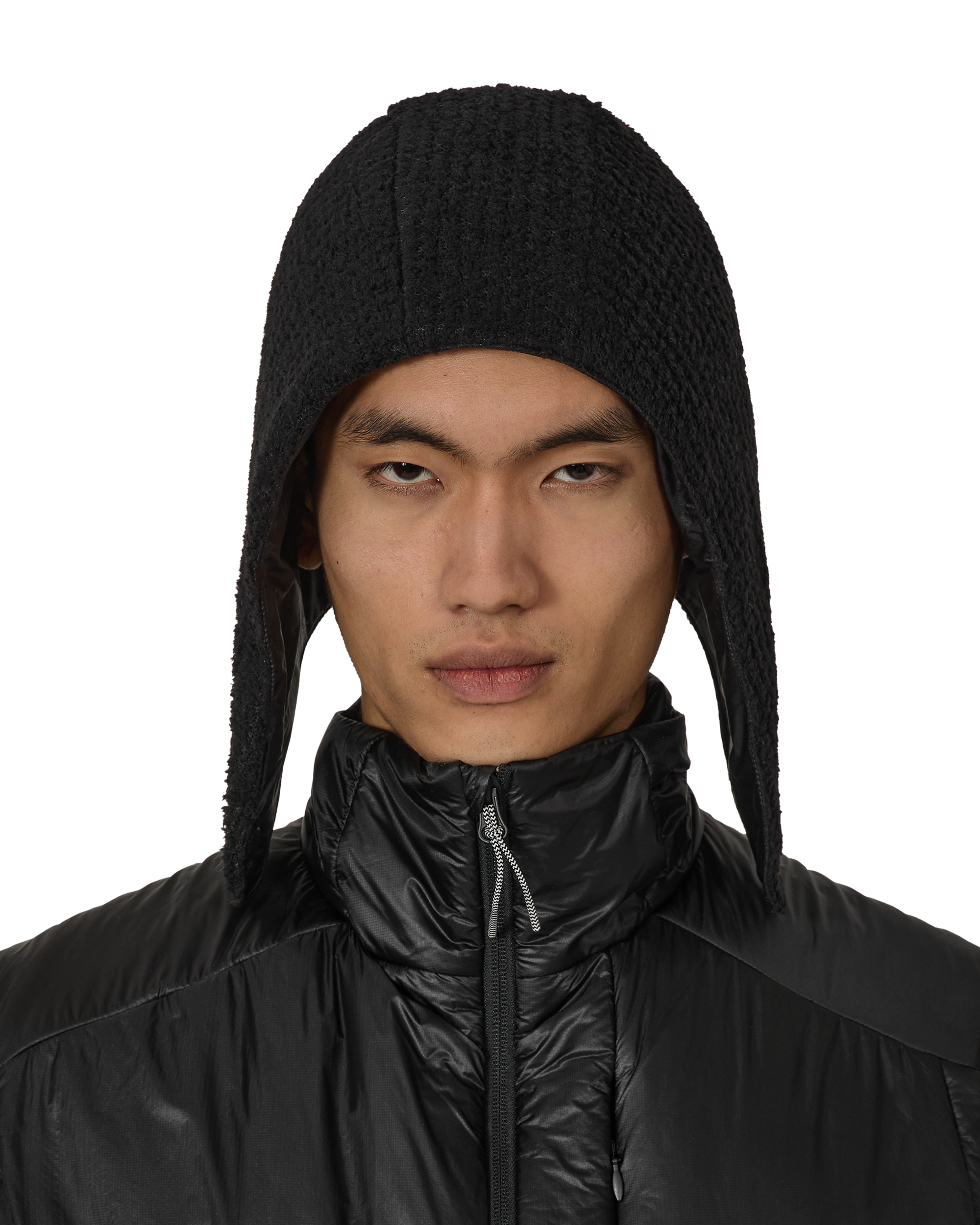 ROA Aviator Polartec Hat J316929-ONE SIZE-Black front