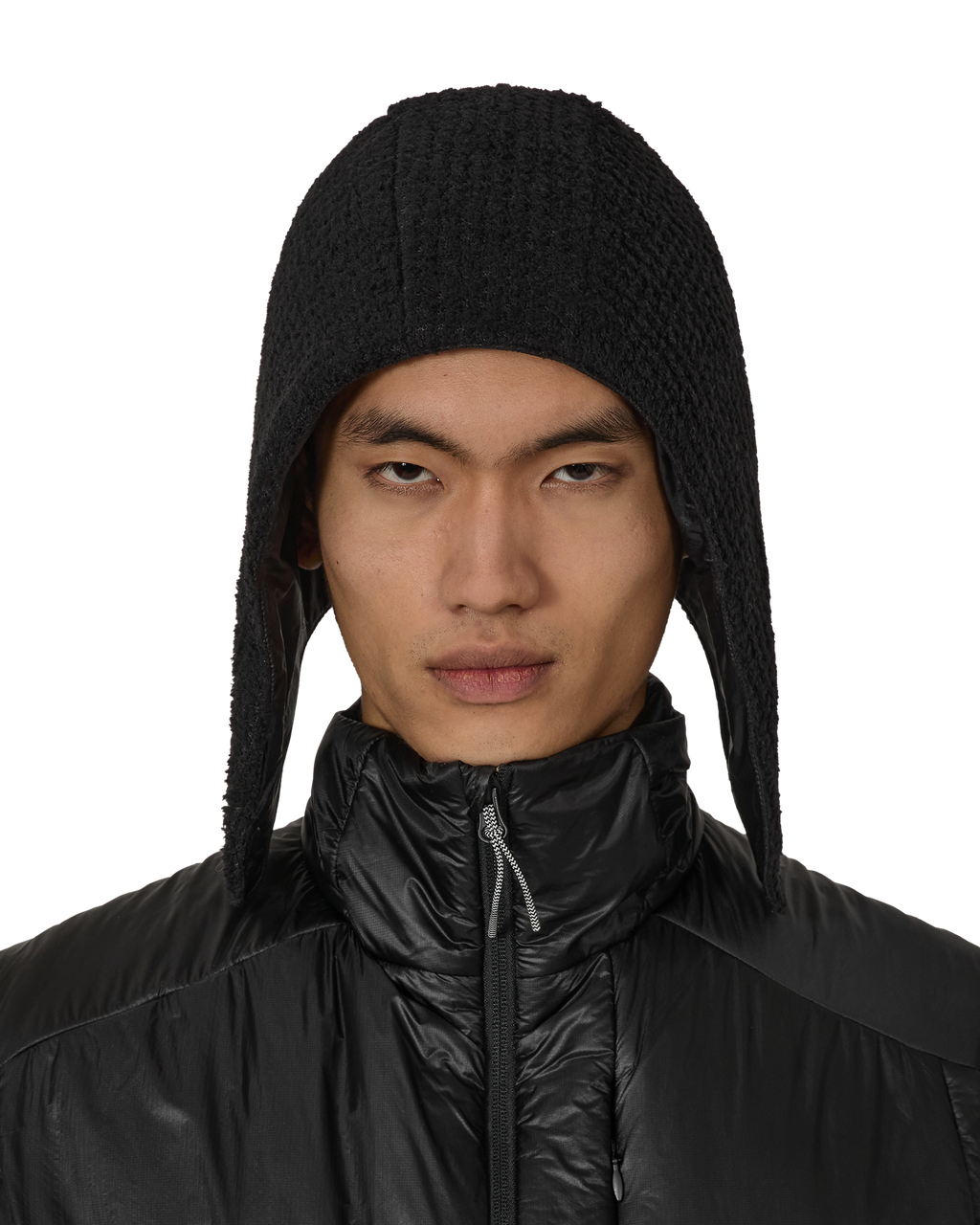 ROA Aviator Polartec Hat J316929-ONE SIZE-Black front