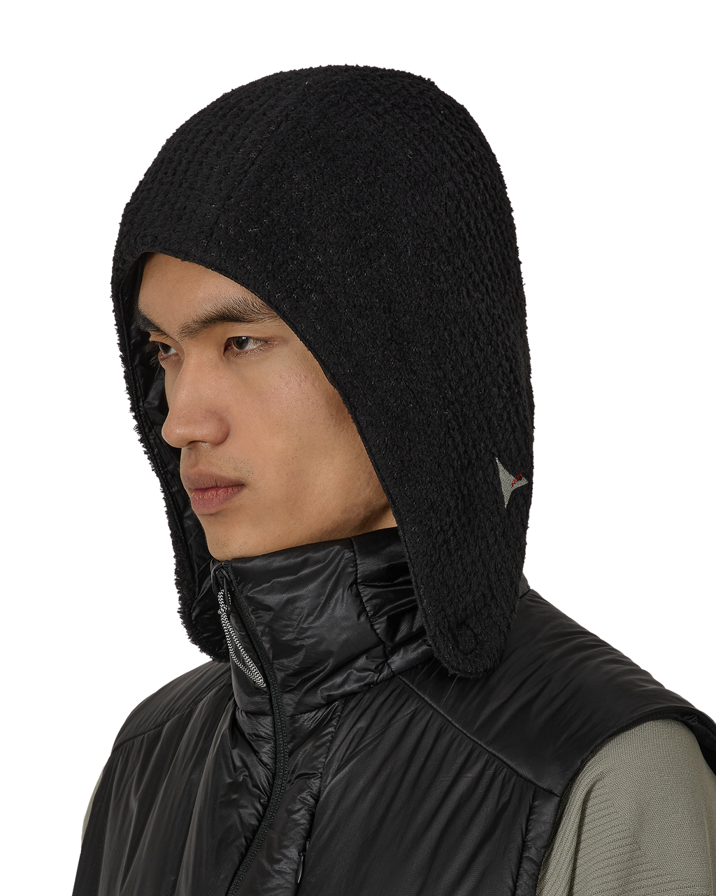 ROA Aviator Polartec Hat J316929-ONE SIZE-Black front
