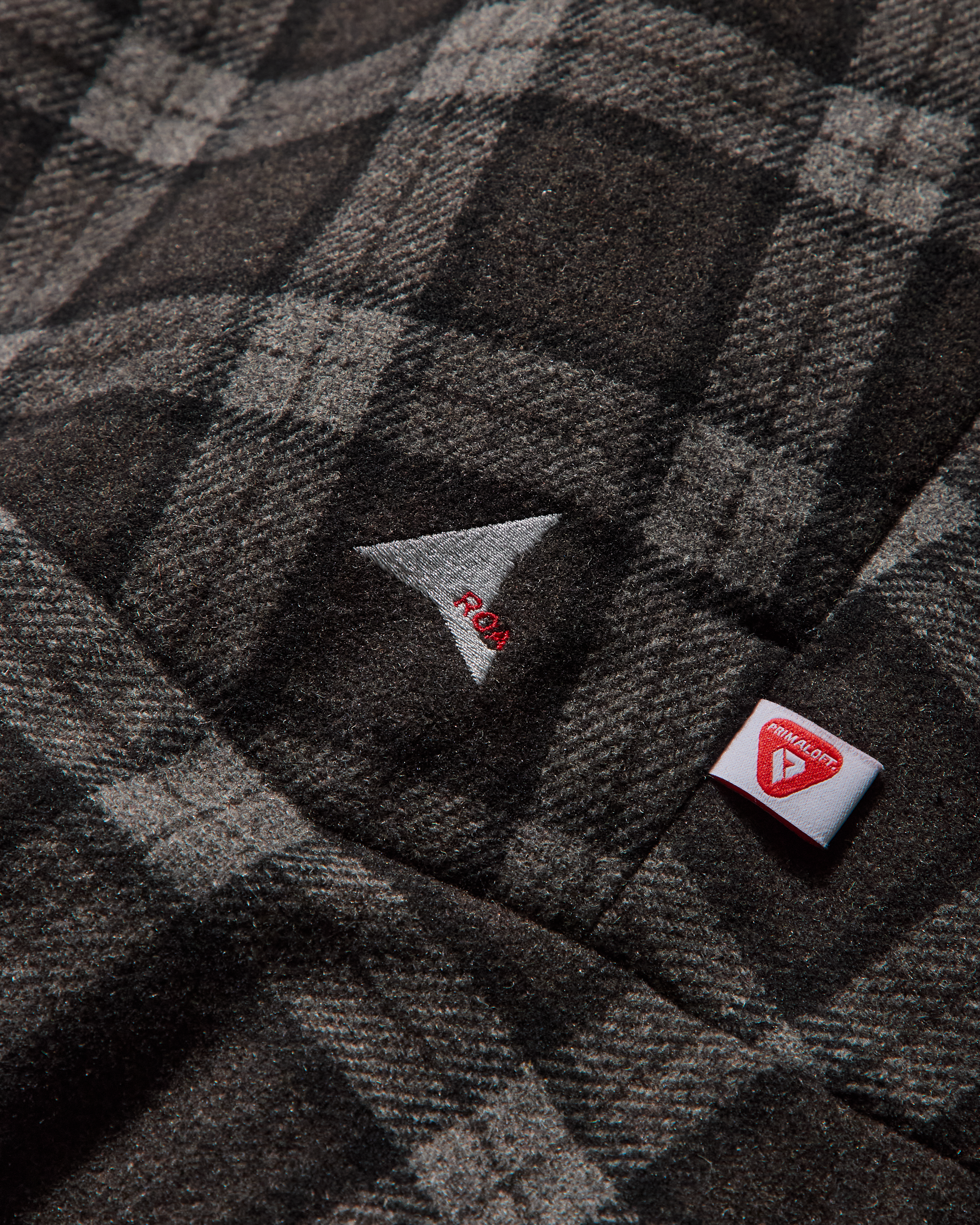 ROA Logger Wool Primaloft Checked Jacket J317060-S-Grey 11