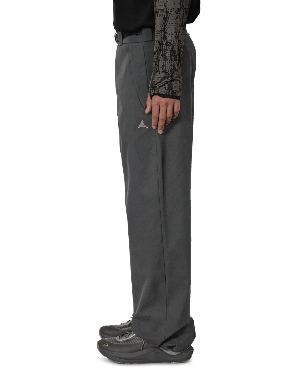 ROA Buckle Chino Pant J318316-S-Grey front