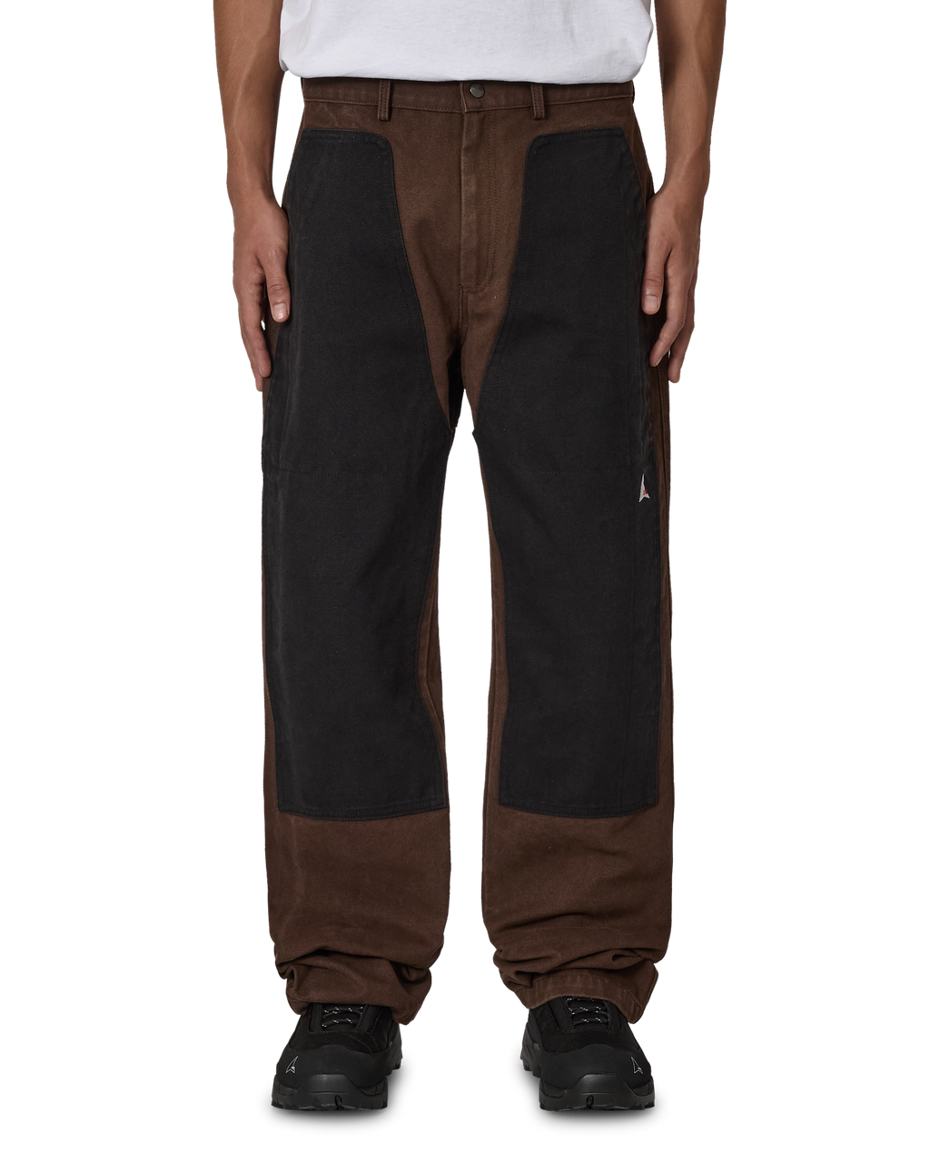 ROA Fomes Double Knee Washed Canvas Pant J318318-S-Multicolor front