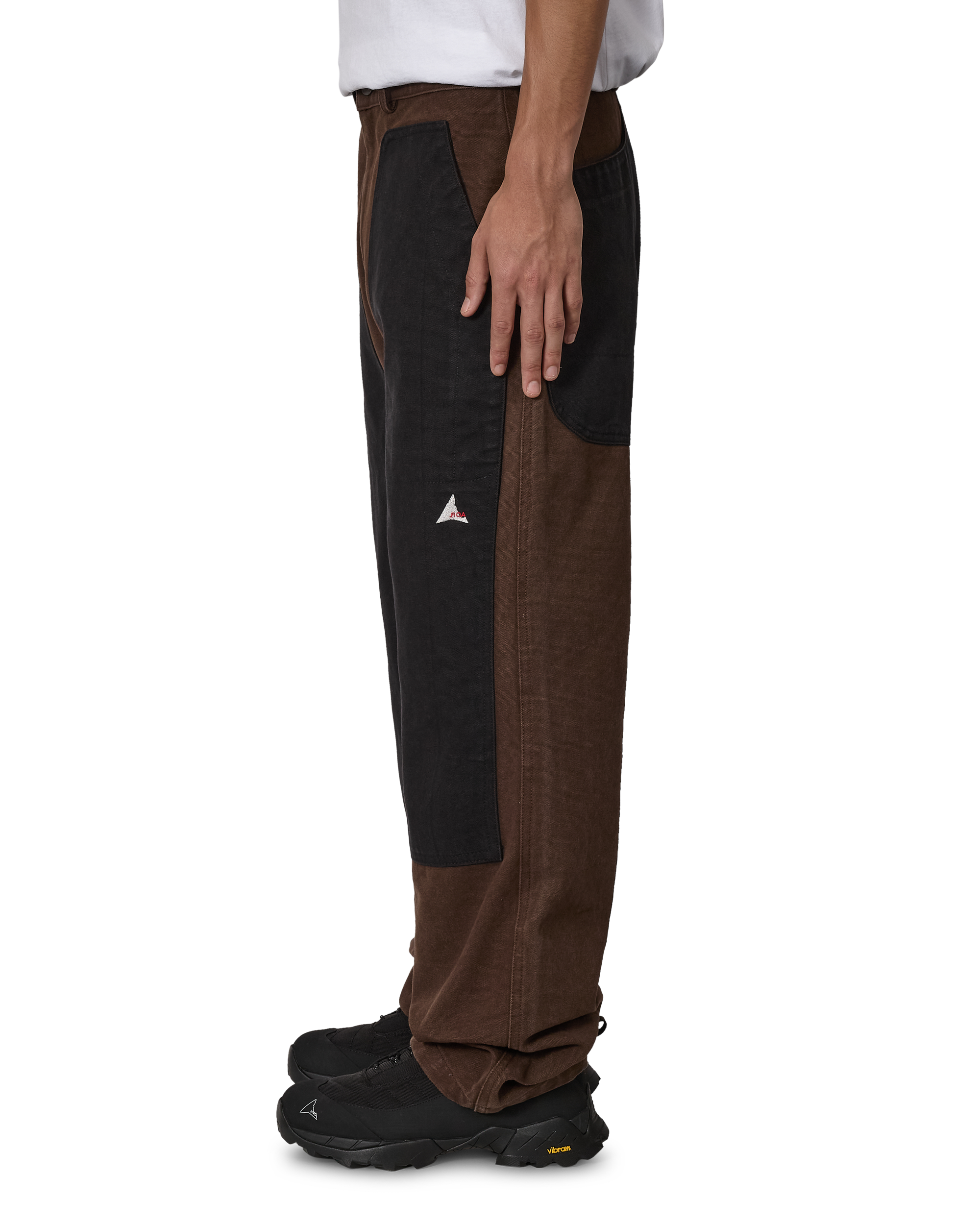 ROA Fomes Double Knee Washed Canvas Pant J318318-S-Multicolor 2