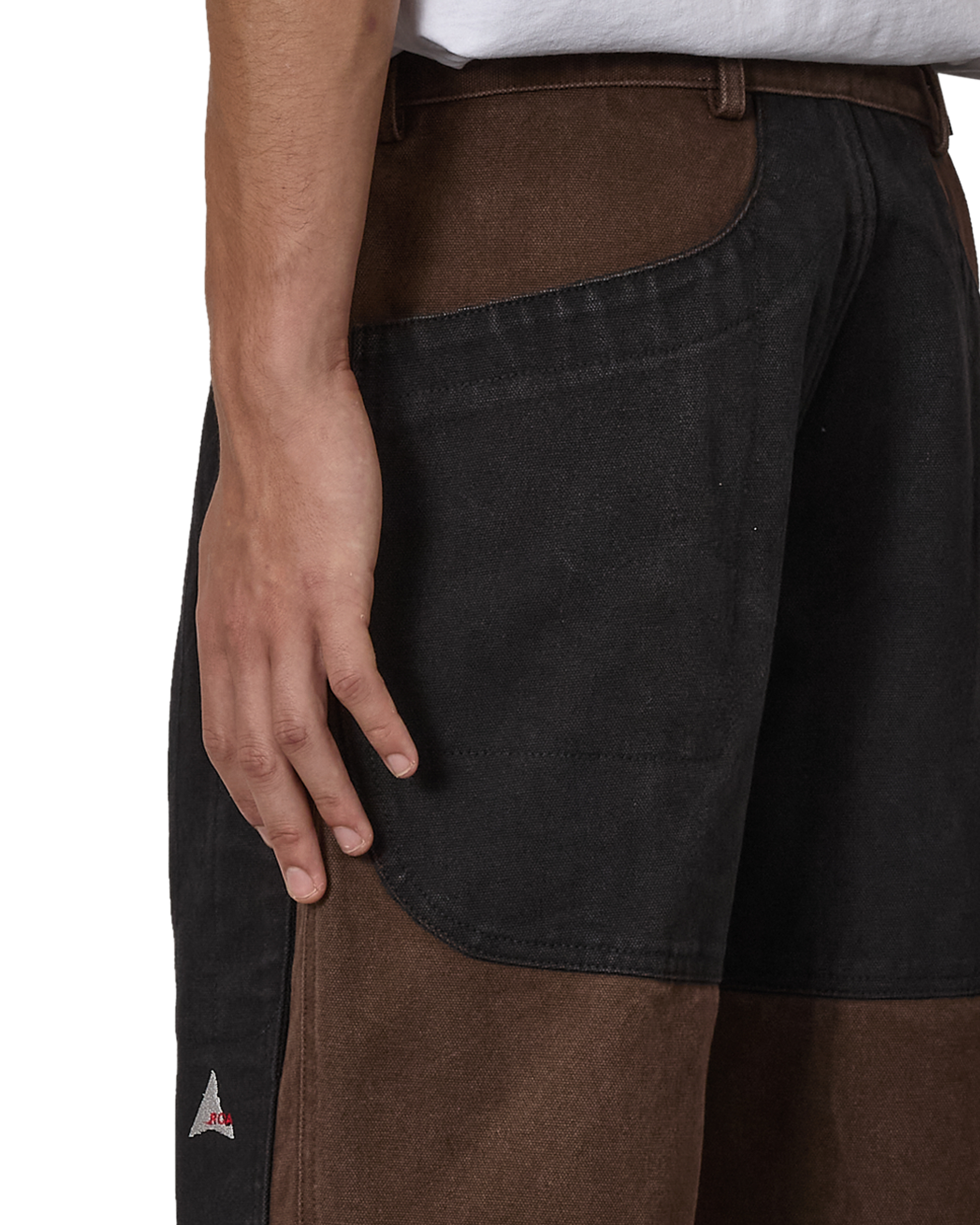 ROA Fomes Double Knee Washed Canvas Pant J318318-S-Multicolor 7