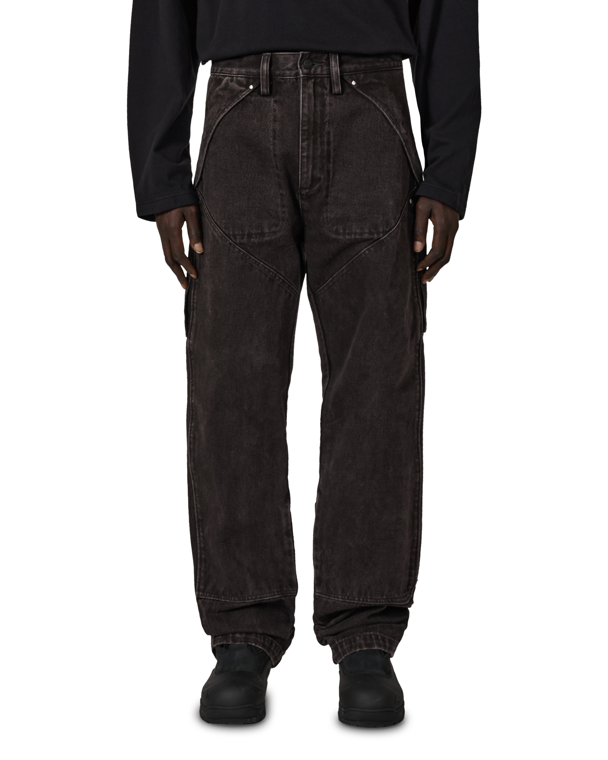 ROA ROA X Wrangler Orte Denim Cargo J319054-S-Brown front