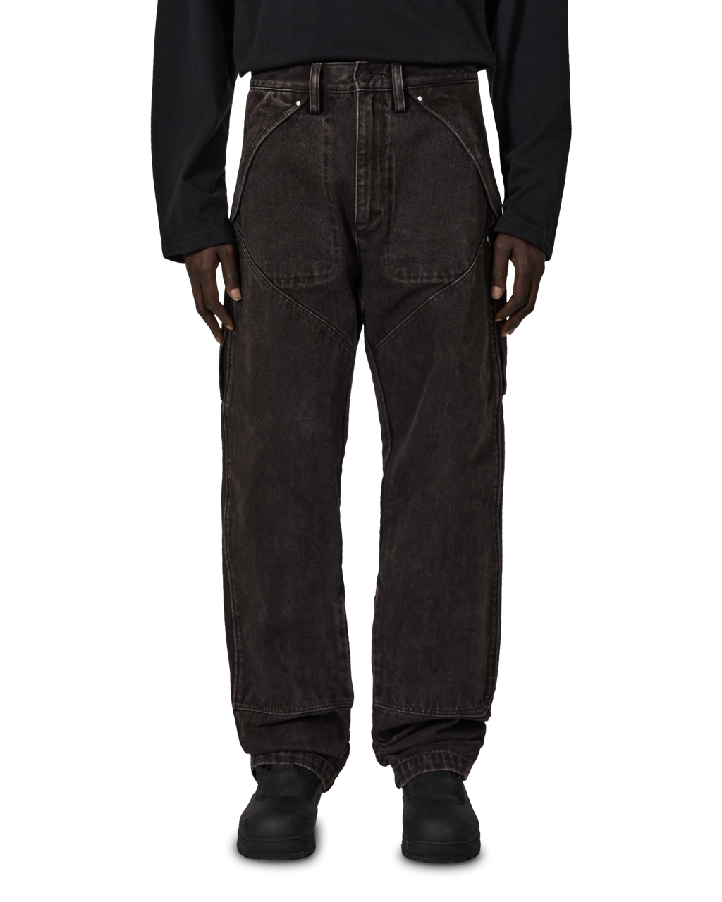 ROA ROA X Wrangler Orte Denim Cargo J319054-S-Brown front