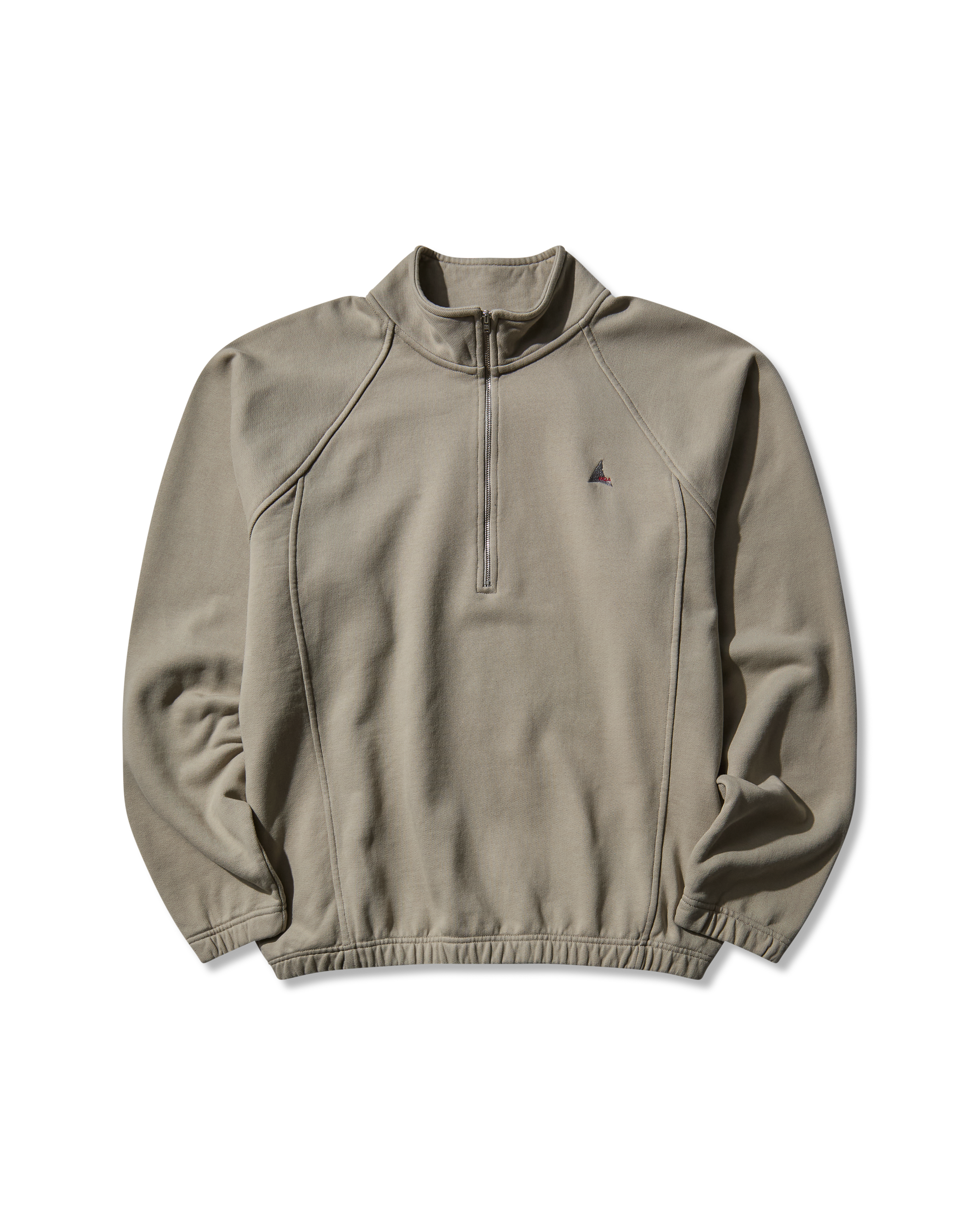 ROA Logo 490gsm Heavy Half Zip J318540-S-Grey 9