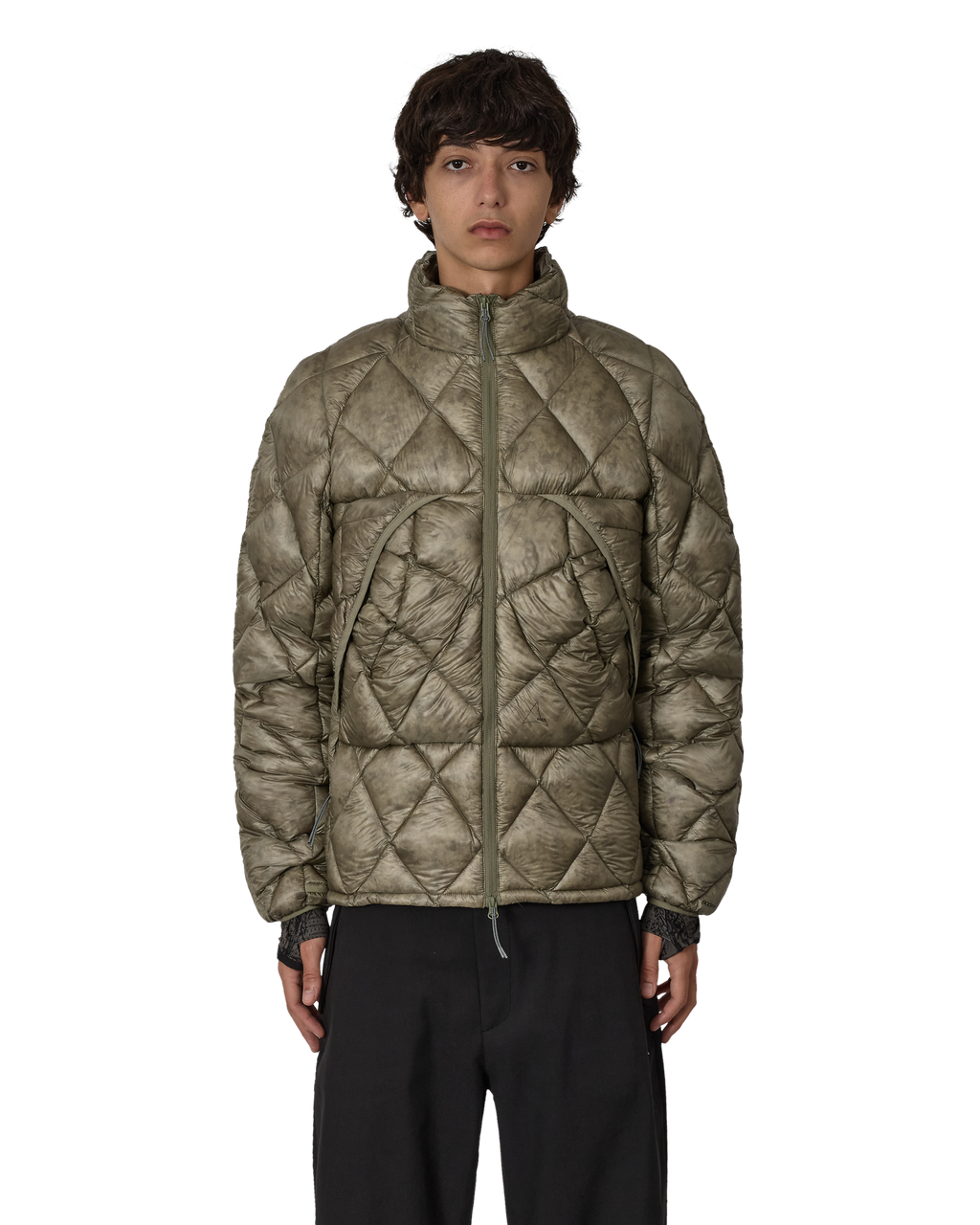 ROA Nuna 800 Fill Power Hooded Down Jacket J319894-S-Green front