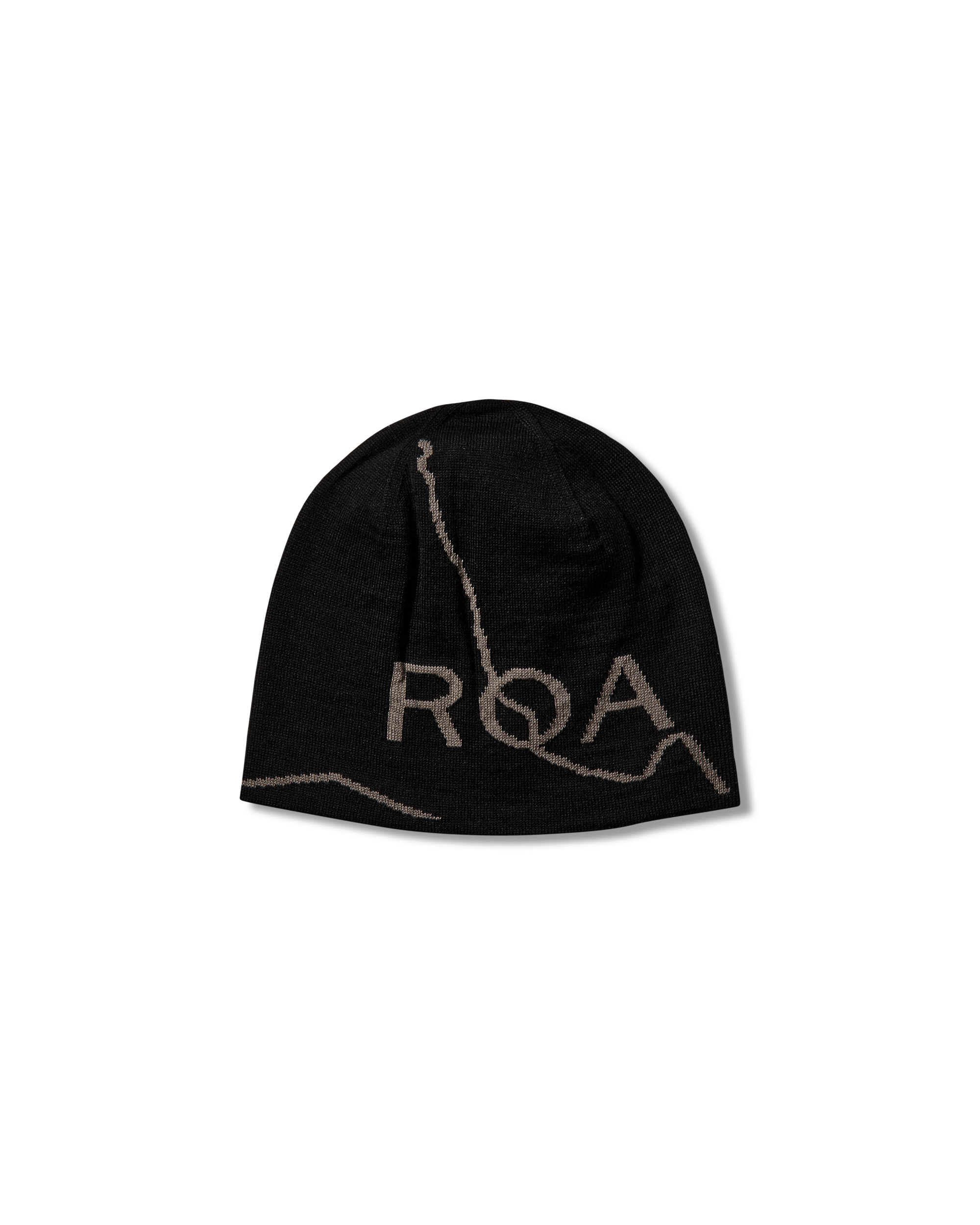 ROA Logo Wool Beanie J325113-ONE SIZE-Black 1