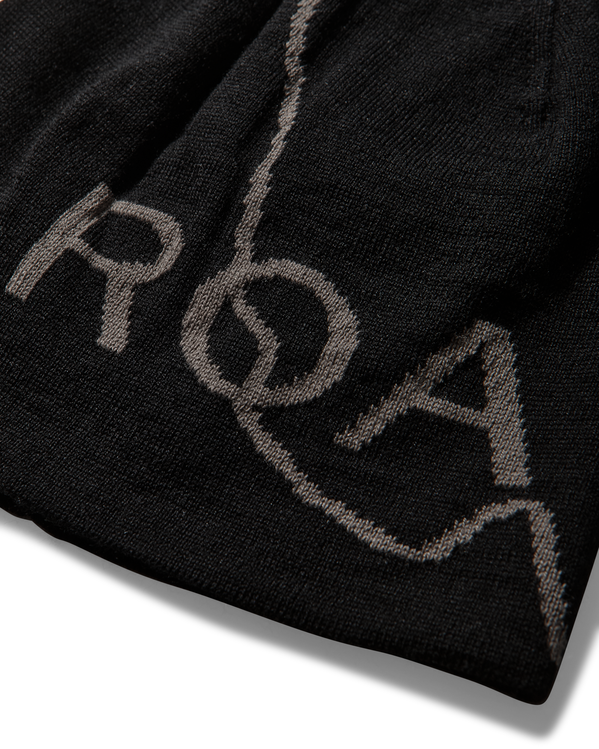 ROA Logo Wool Beanie J325113-ONE SIZE-Black 4