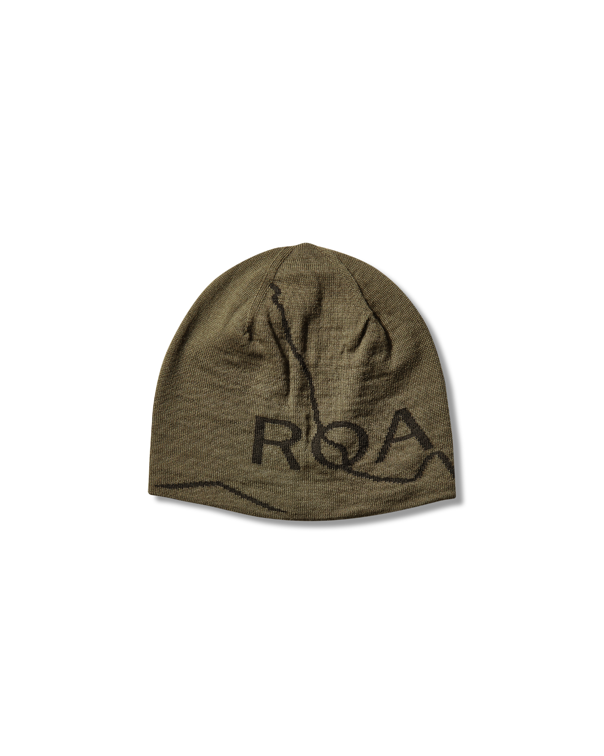 ROA Logo Wool Beanie J325115-ONE SIZE-Green 1