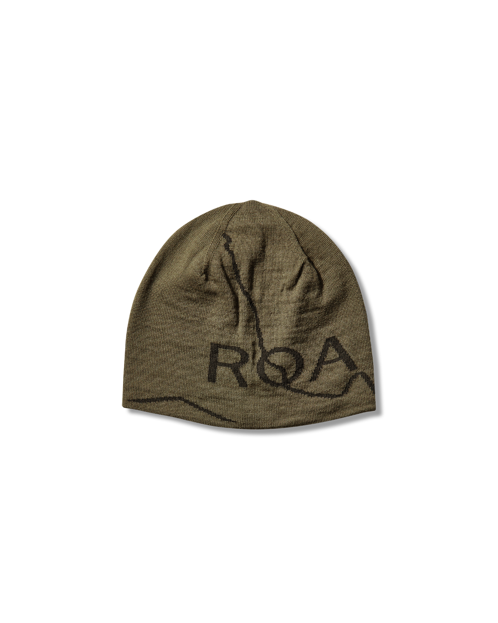 ROA Logo Wool Beanie J325115-ONE SIZE-Green 1