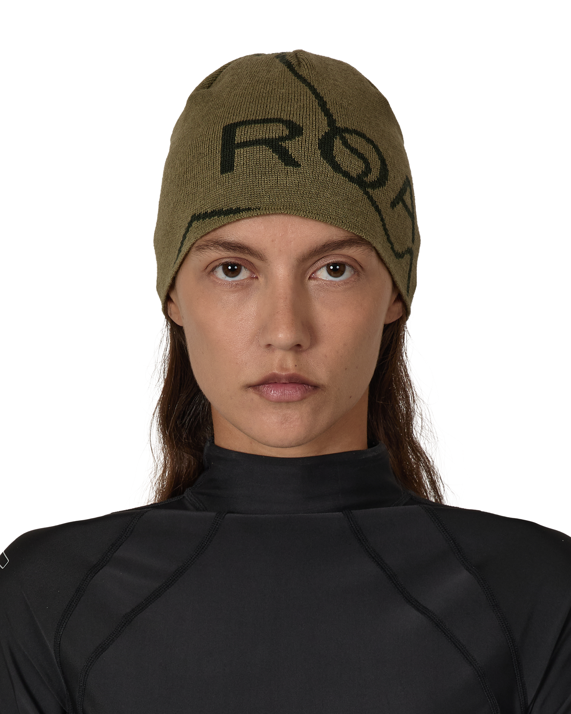 ROA Logo Wool Beanie J325115-ONE SIZE-Green 5