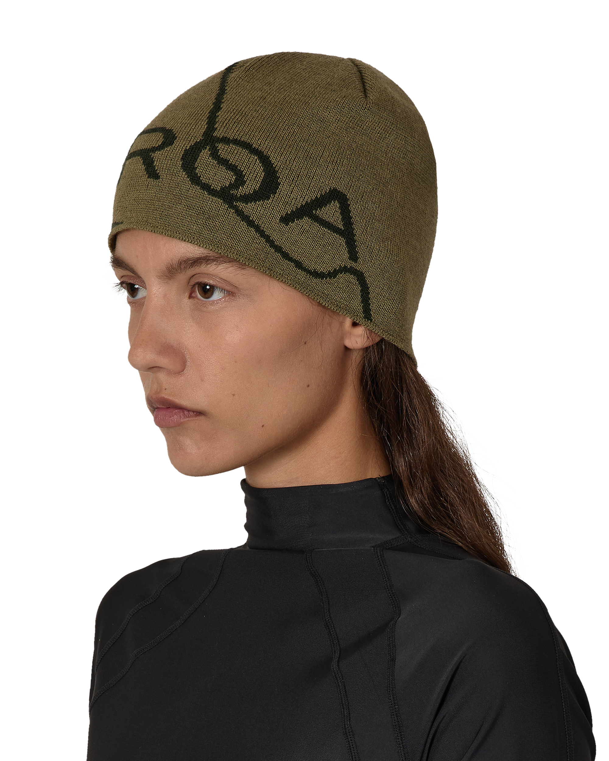 ROA Logo Wool Beanie J325115-ONE SIZE-Green 6