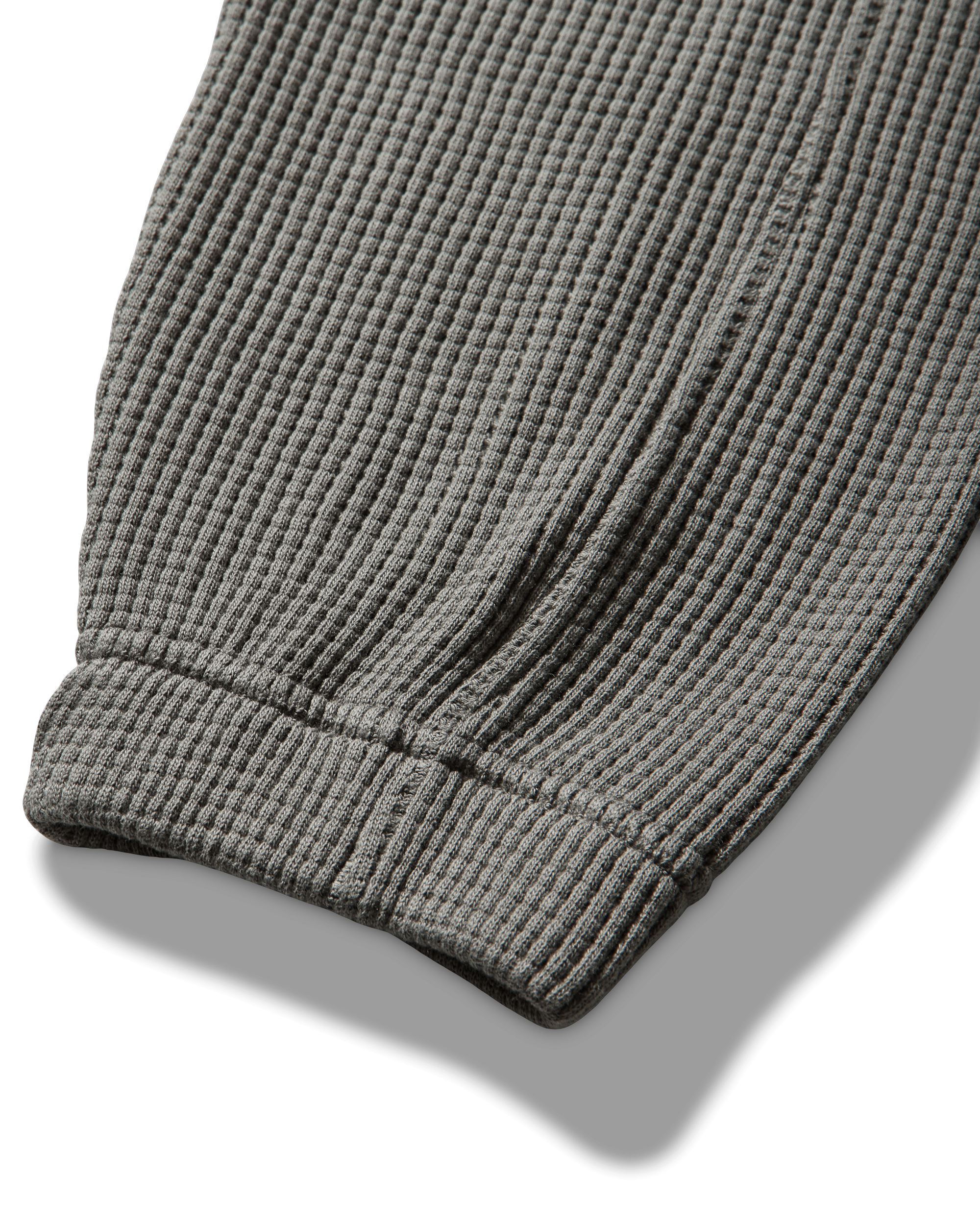 ROA Bee Sun Faded Organic Waffle Zip Up Hoodie J325241-S-Grey 12