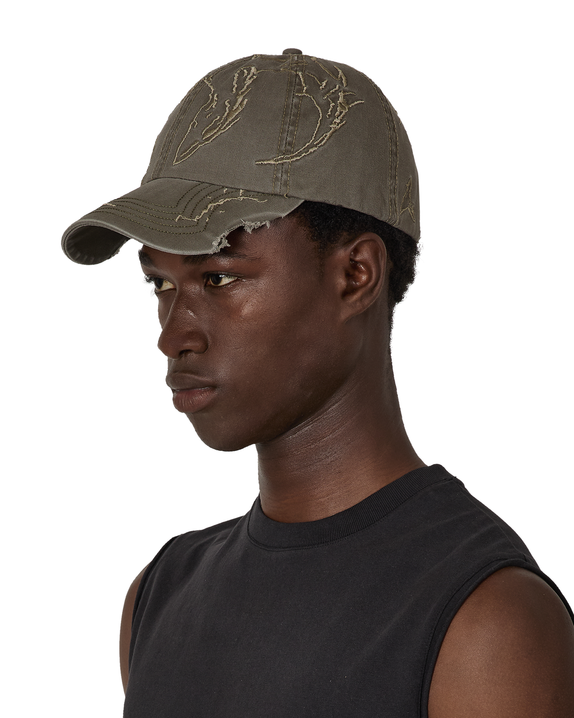 ROA Ryli Embriodered 6 Panel Cap J325323-ONE SIZE-Green 9