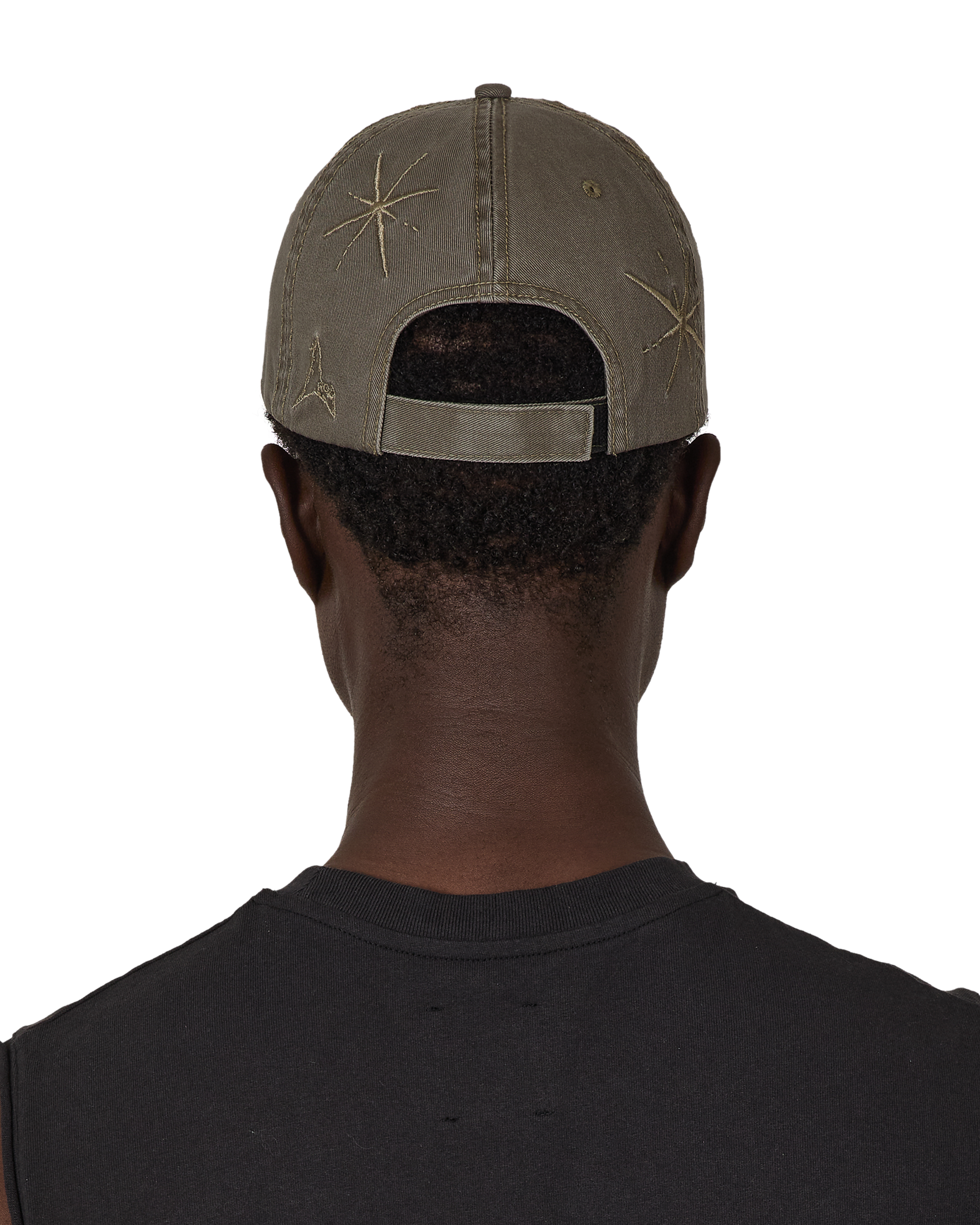 ROA Ryli Embriodered 6 Panel Cap J325323-ONE SIZE-Green 11