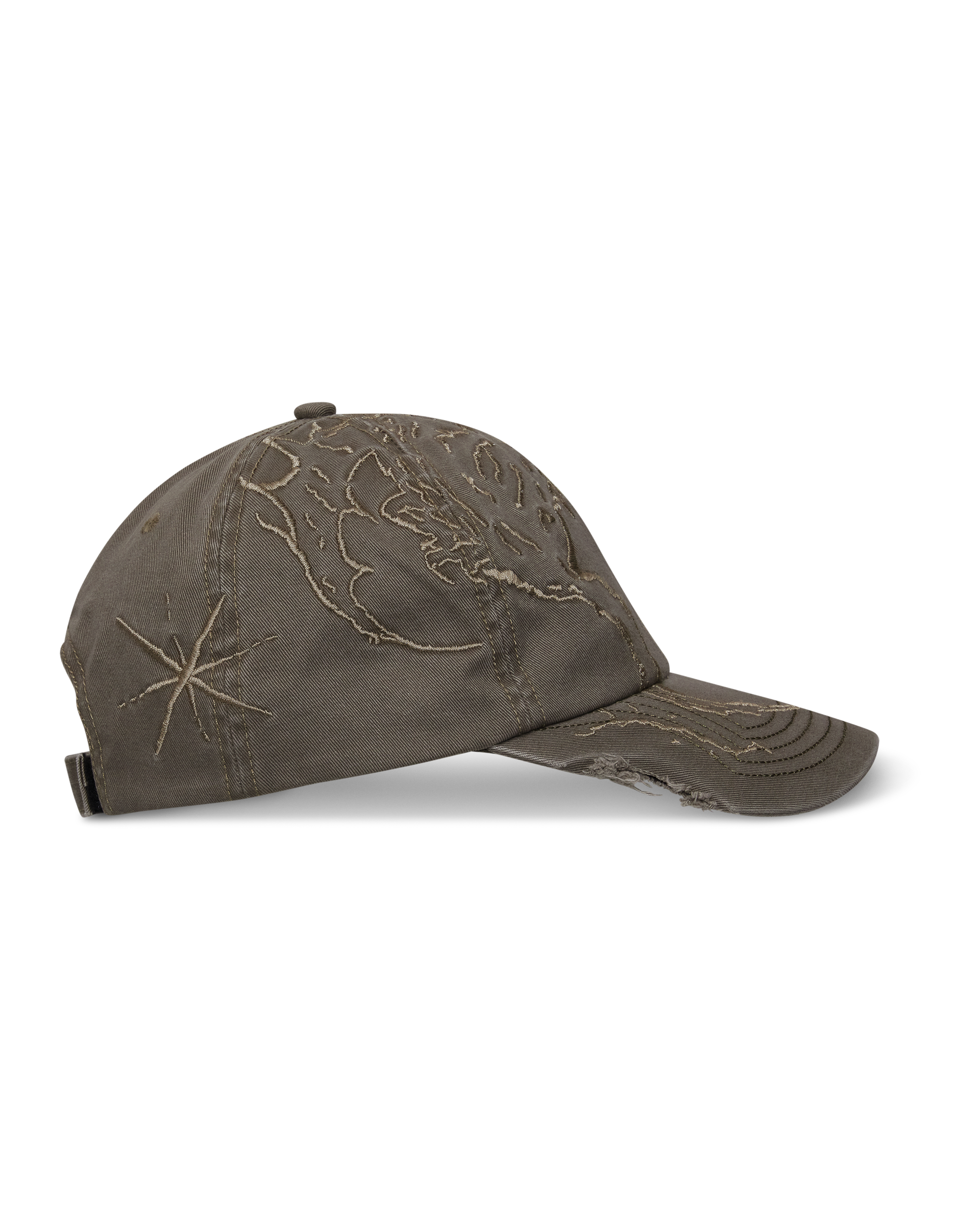 ROA Ryli Embriodered 6 Panel Cap J325323-ONE SIZE-Green 4