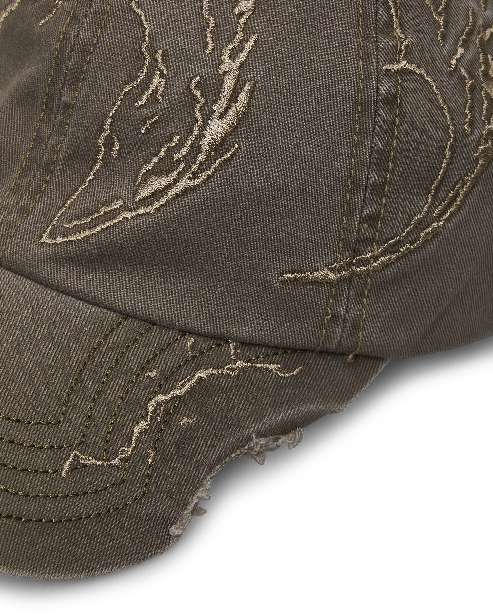 ROA Ryli Embriodered 6 Panel Cap J325323-ONE SIZE-Green 5