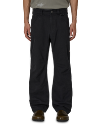 Thumbnail Crimp Shaped Cotton Pants Anthracite