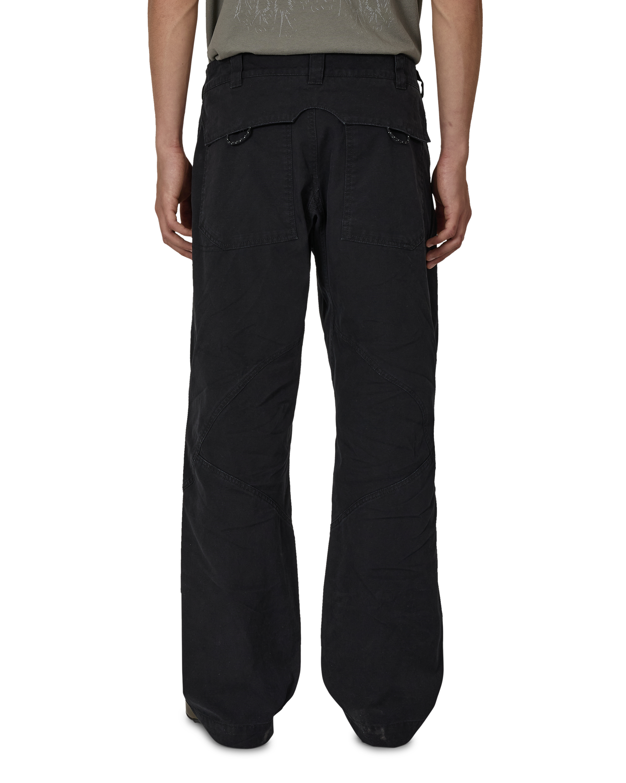 ROA Crimp Shaped Cotton Pants J325338-S-Black 2