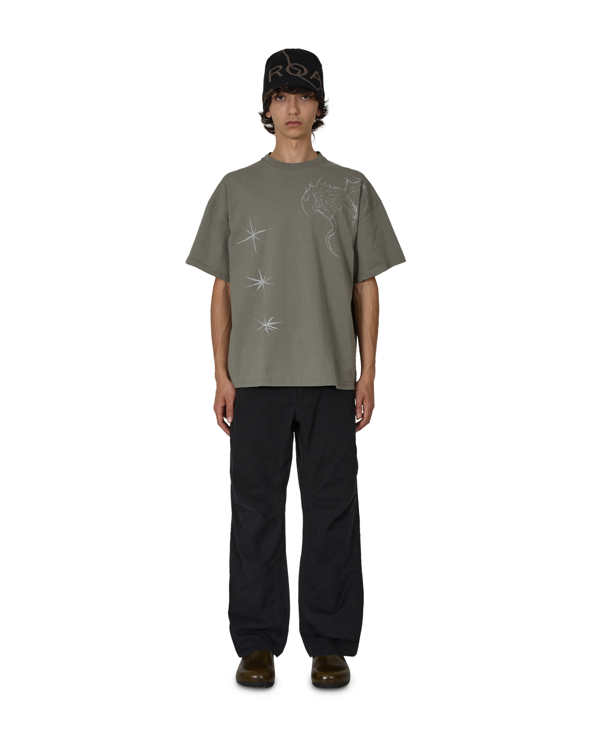 ROA Crimp Shaped Cotton Pants J325338-S-Black 3