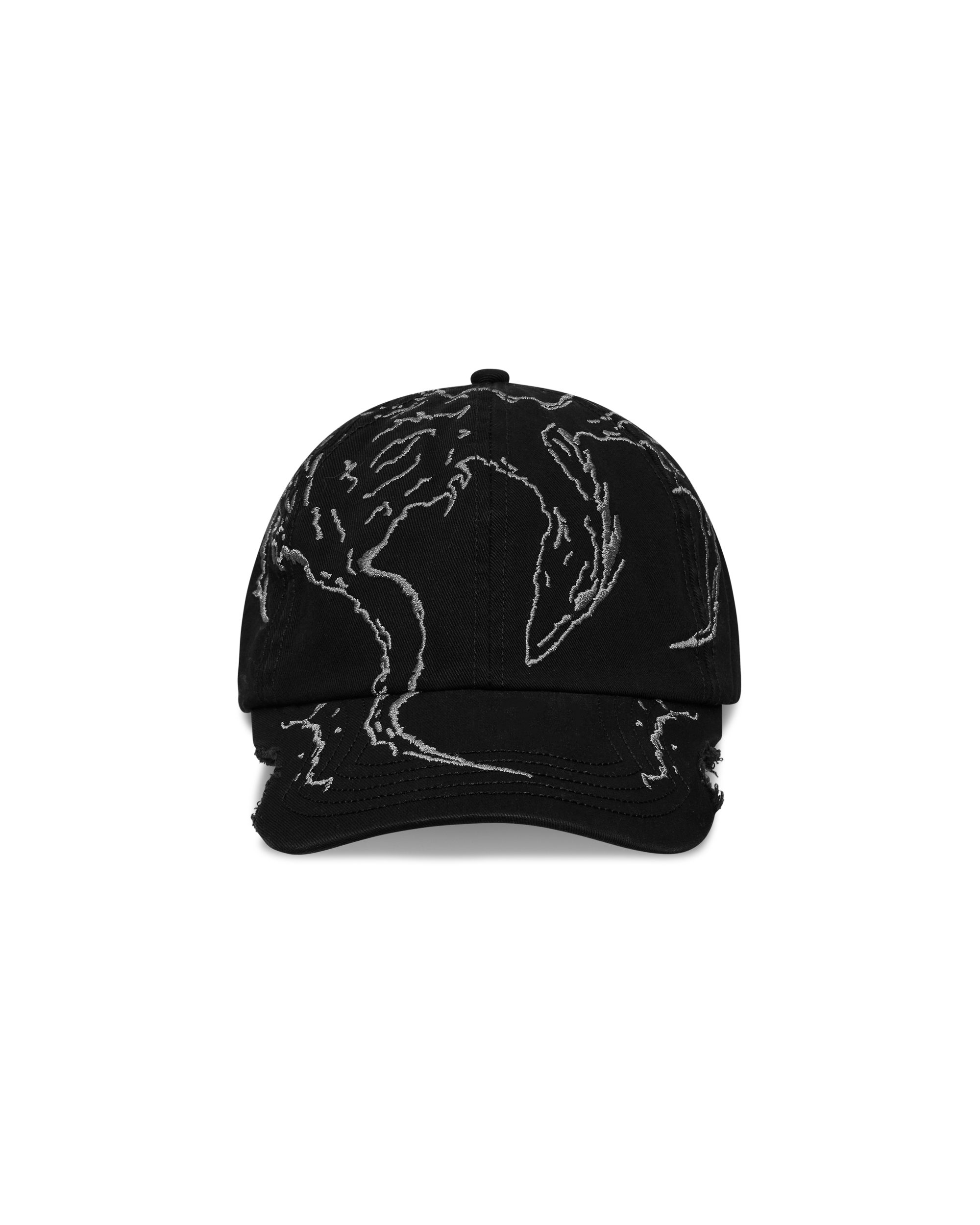 ROA Ryli Embriodered 6-Panel Cap J325322-ONE SIZE-Black 1