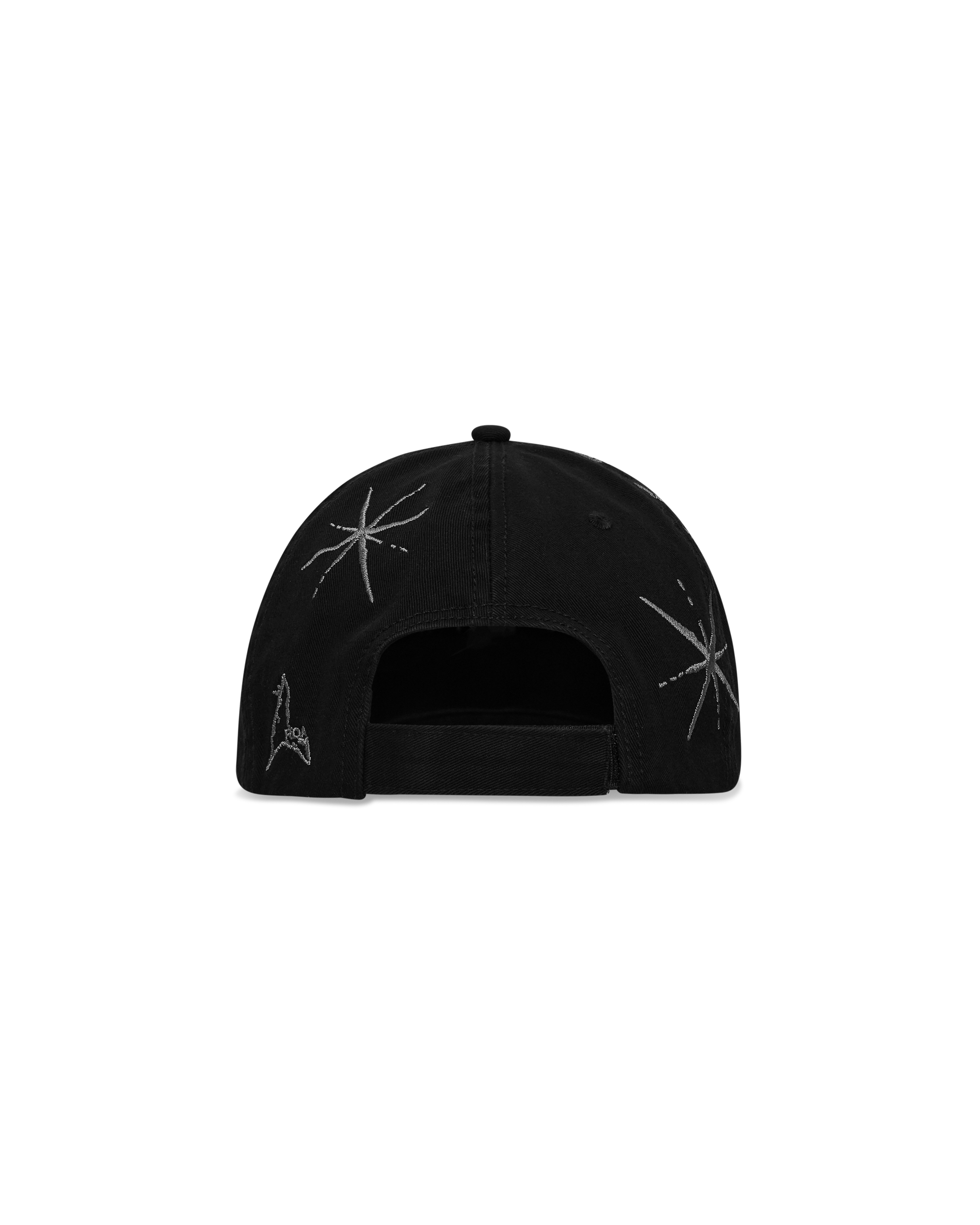 ROA Ryli Embriodered 6-Panel Cap J325322-ONE SIZE-Black 3