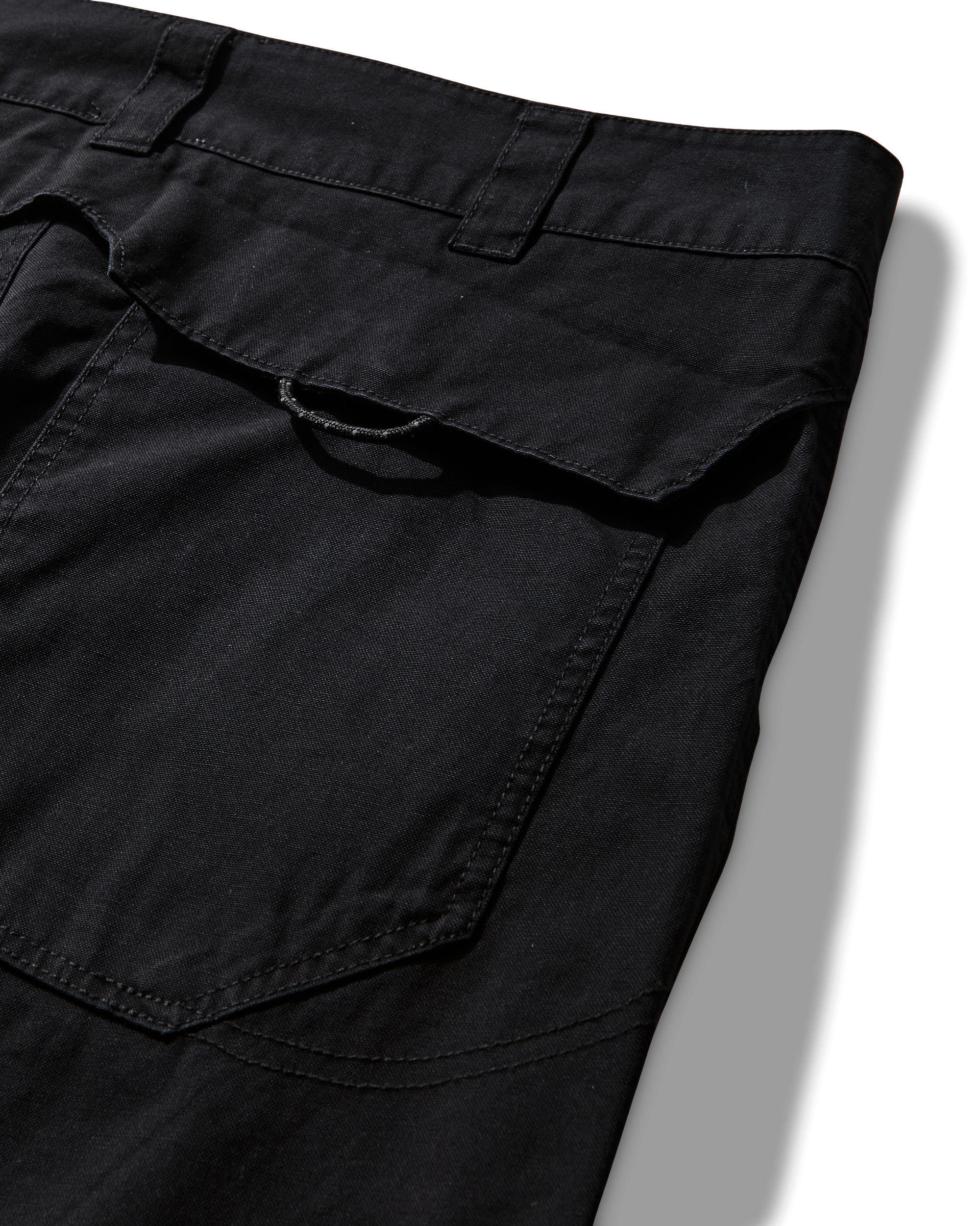 ROA Crimp Shaped Cotton Pants J325338-S-Black 11